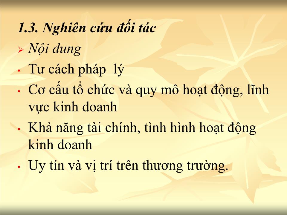 Bài giảng Giao dịch thương mại quốc tế - Chương 3: Chuẩn bị ký kết hợp đồng ngoại thương - Nguyễn Cương trang 5