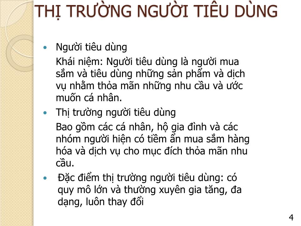 Bài giảng Marketing căn bản - Chương 4: Hành vi của khách hàng - Nguyễn Hoài Long trang 4