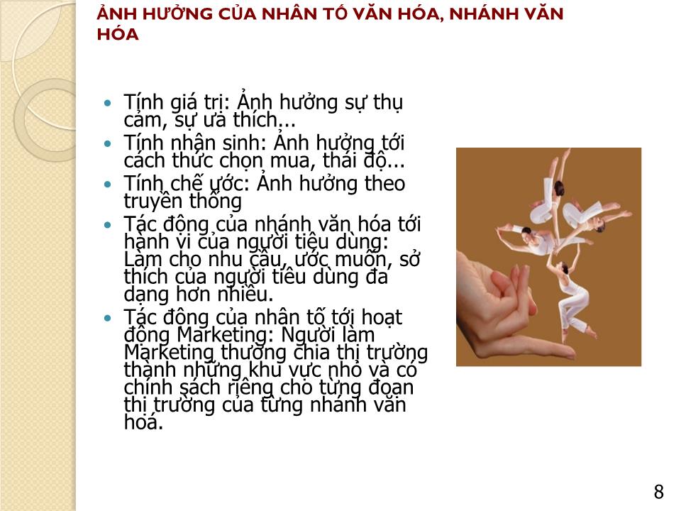 Bài giảng Marketing căn bản - Chương 4: Hành vi của khách hàng - Nguyễn Hoài Long trang 8