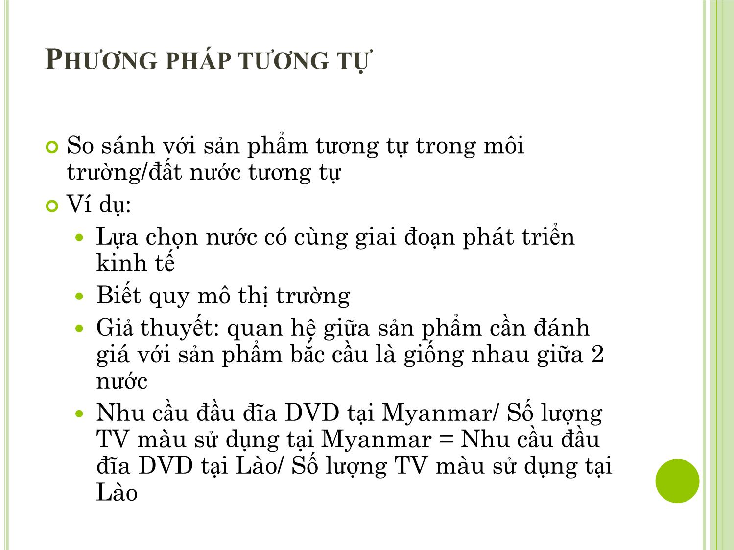 Bài giảng Marketing quốc tế - Chương 4: Phân đoạn, lựa chọn thị trường mục tiêu và định vị - Dương Thị Hoa trang 9