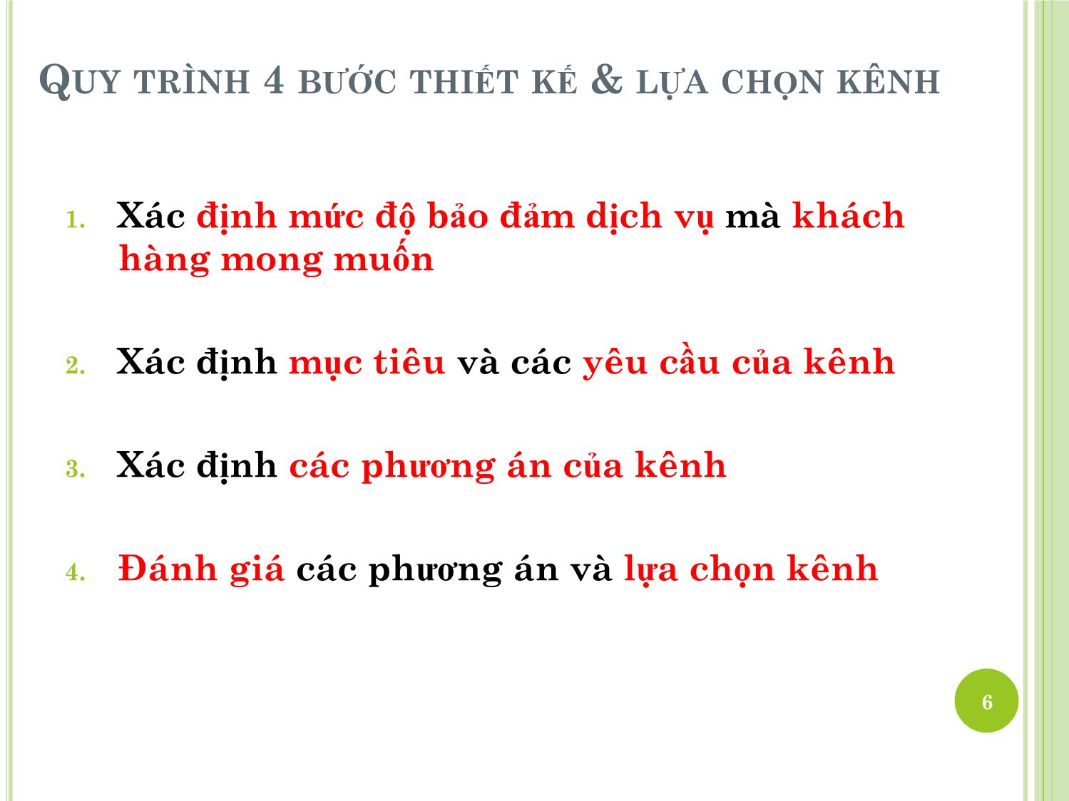 Bài giảng Marketing quốc tế - Chương 7: Quyết định về phân phối trong marketing quốc tế - Dương Thị Hoa trang 6