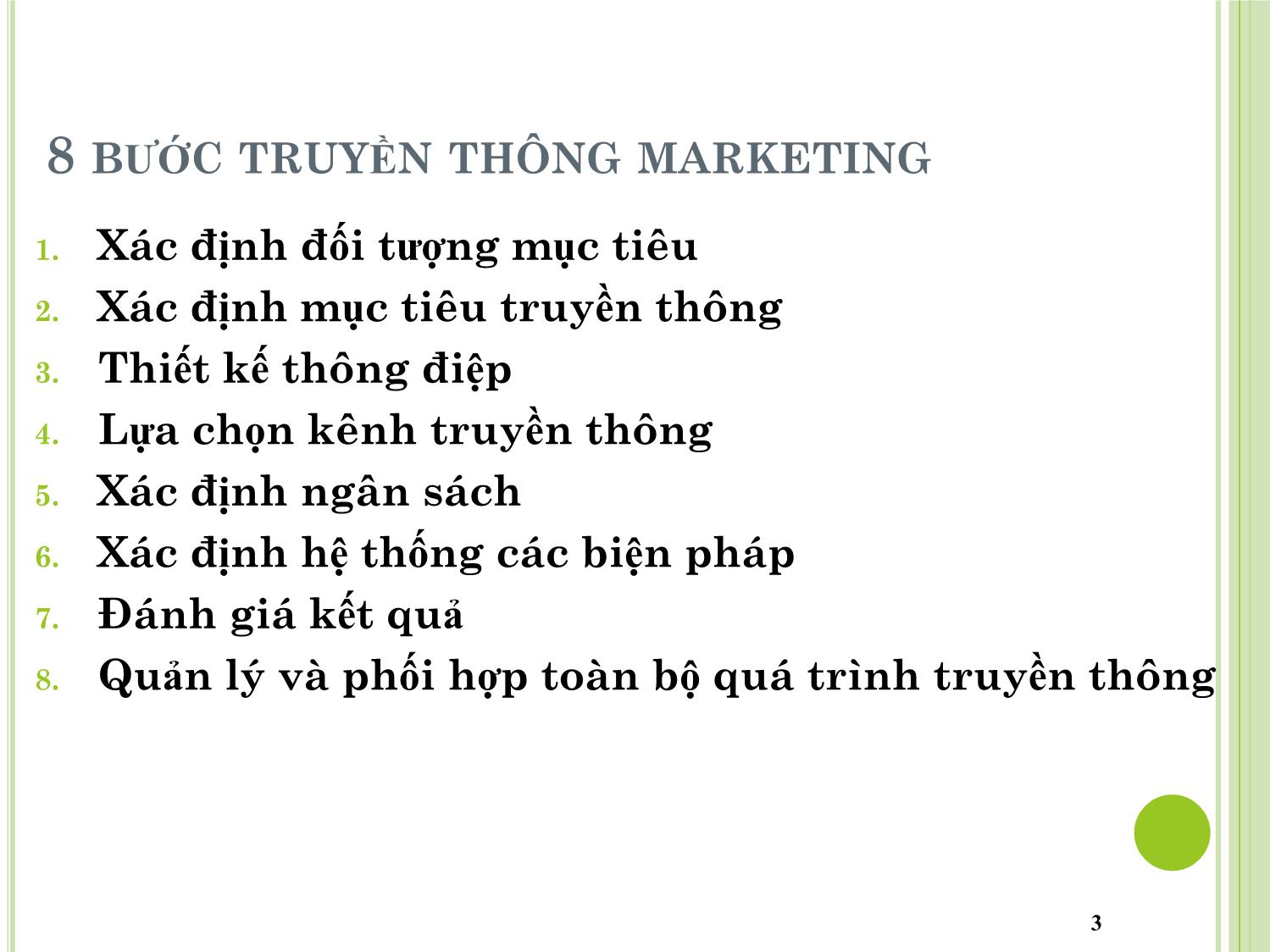 Bài giảng Marketing quốc tế - Chương 8: Quyết định về truyền thông trong marketing quốc tế - Dương Thị Hoa trang 3