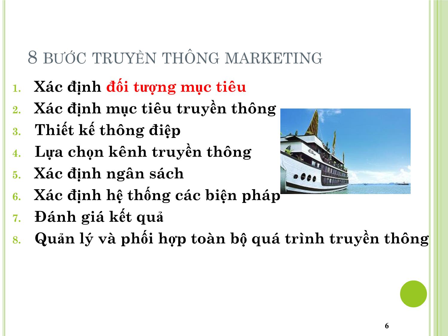 Bài giảng Marketing quốc tế - Chương 8: Quyết định về truyền thông trong marketing quốc tế - Dương Thị Hoa trang 6