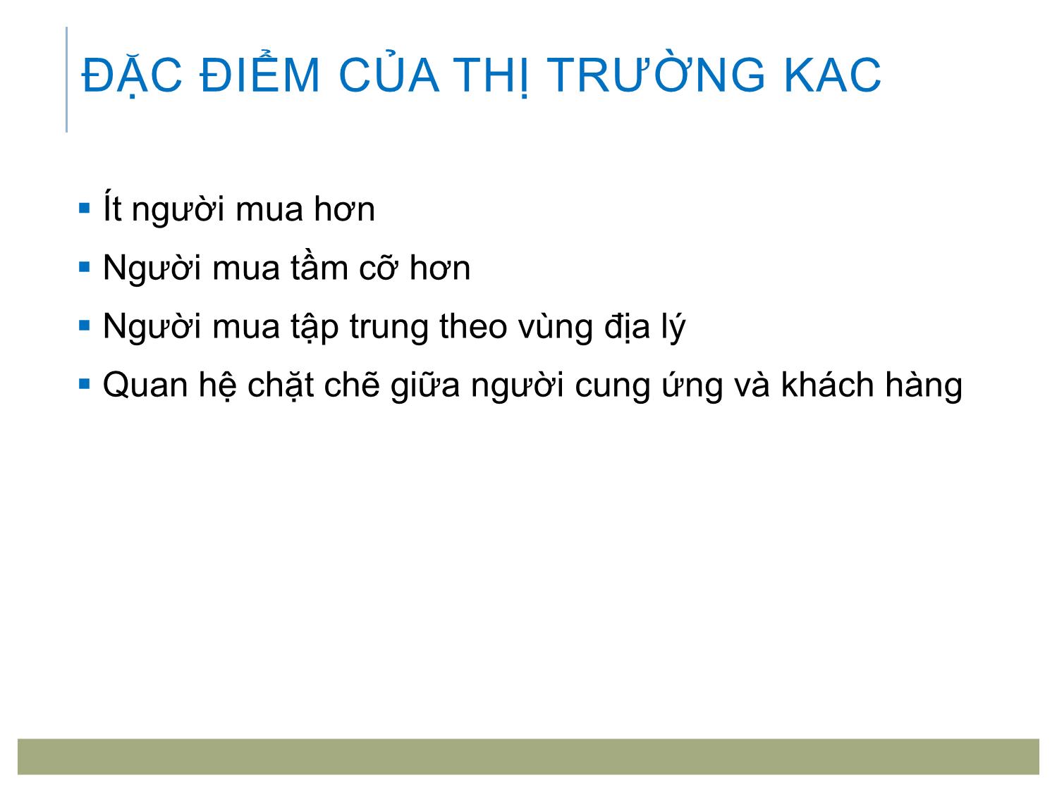 Bài giảng Marketing tới khách hàng tổ chức - Chương 2: Hành vi mua của khách hàng tổ chức trang 5