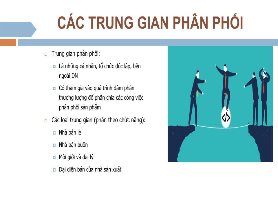 Bài giảng Quản trị kênh phân phối - Chương 2: Thành viên kênh phân phối - Nguyễn Hoài Long trang 7