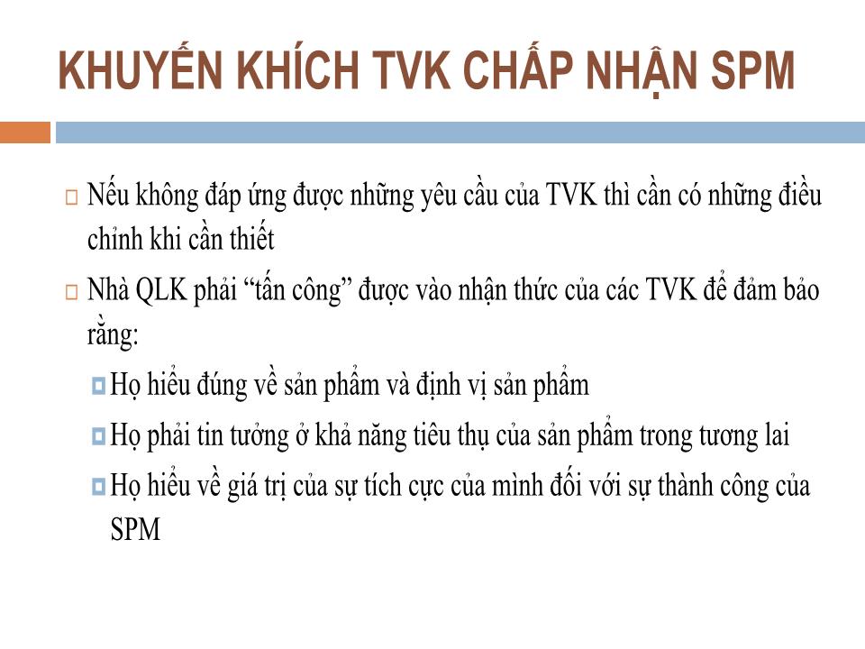 Bài giảng Quản trị kênh phân phối - Chương 7: Sử dụng marketing mix trong quản lý KPP - Nguyễn Hoài Long trang 9