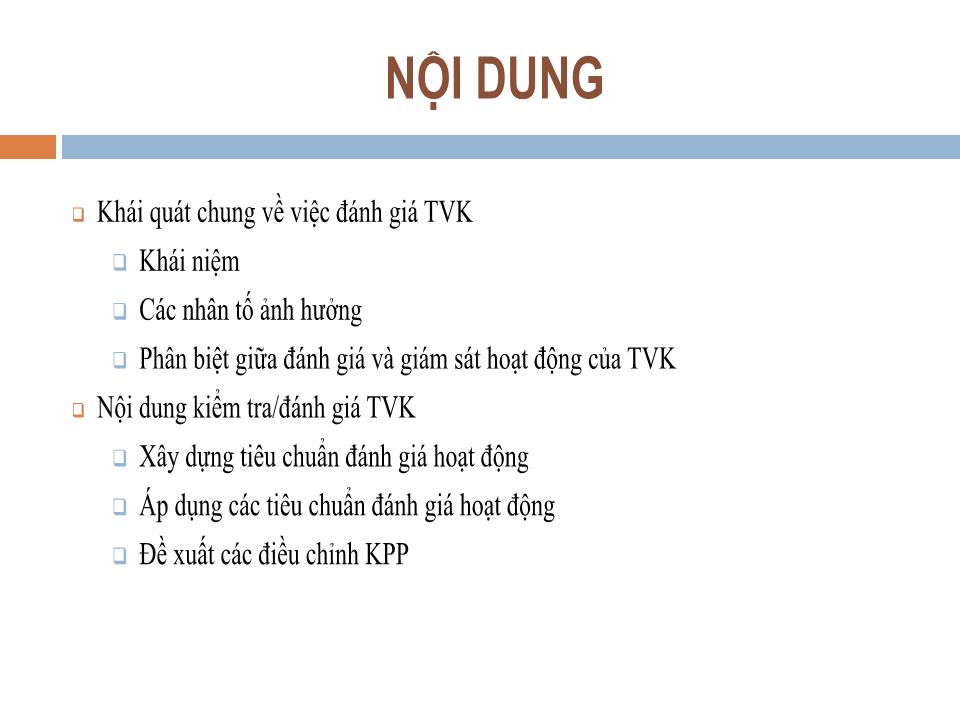 Bài giảng Quản trị kênh phân phối - Chương 9: Đánh giá thành viên kênh - Nguyễn Hoài Long trang 3