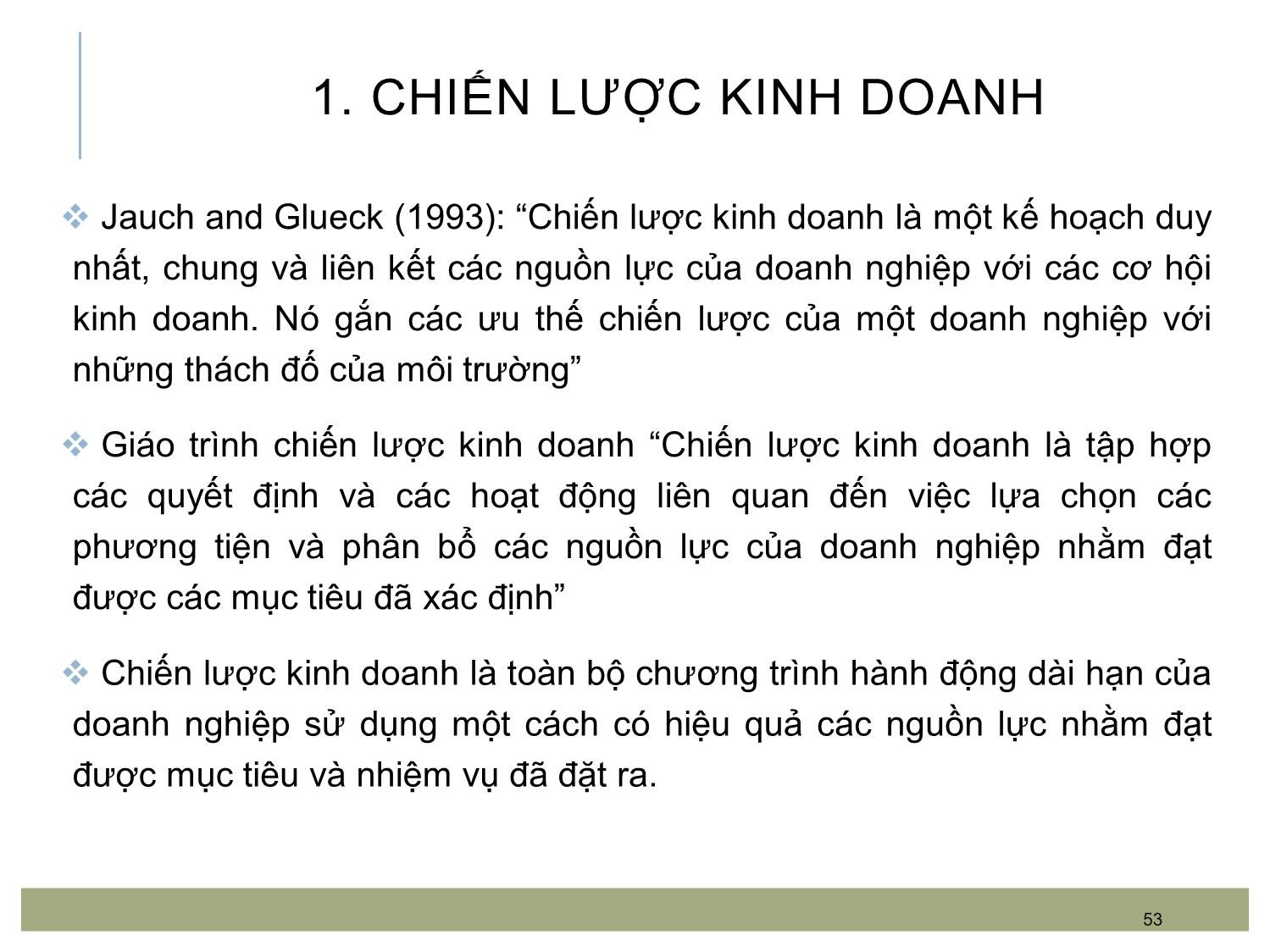 Bài giảng Quản trị bán hàng - Chương 3: Xây dựng kế hoạch và xây dựng ngân sách bán hàng trang 2