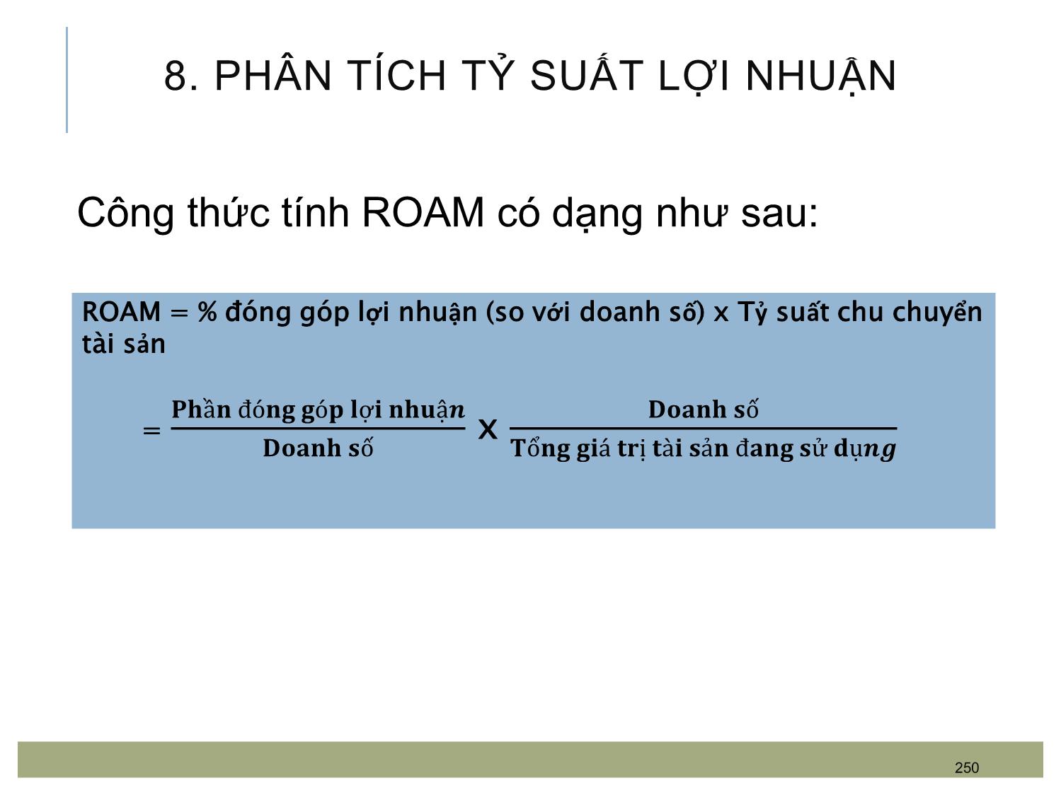 Bài giảng Quản trị bán hàng - Chương 12: Đánh giá hoạt động bán hàng và lực lượng bán hàng trang 9