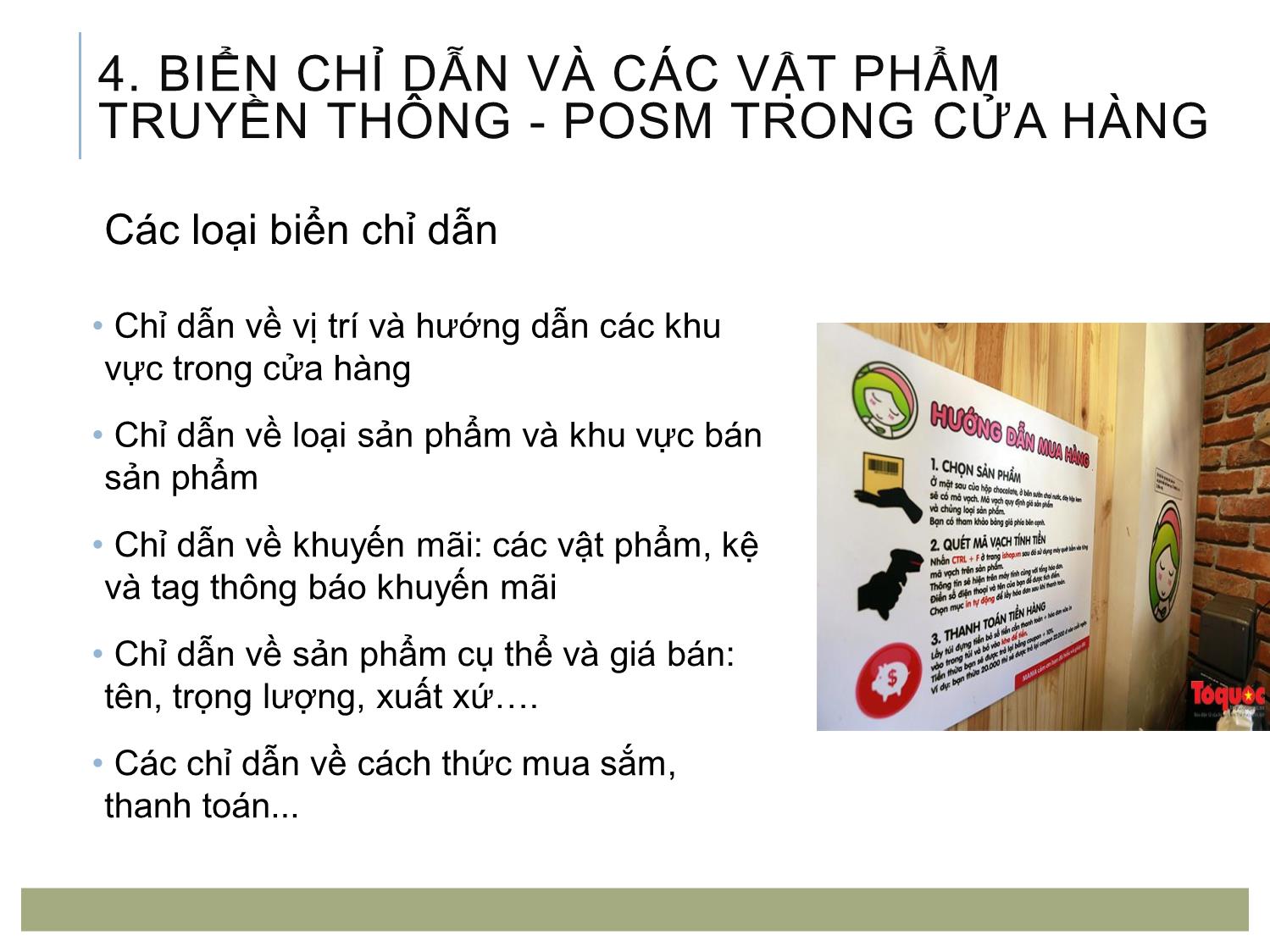 Bài giảng Quản trị bán lẻ - Chương 6: Tổ chức không gian bán hàng trang 10