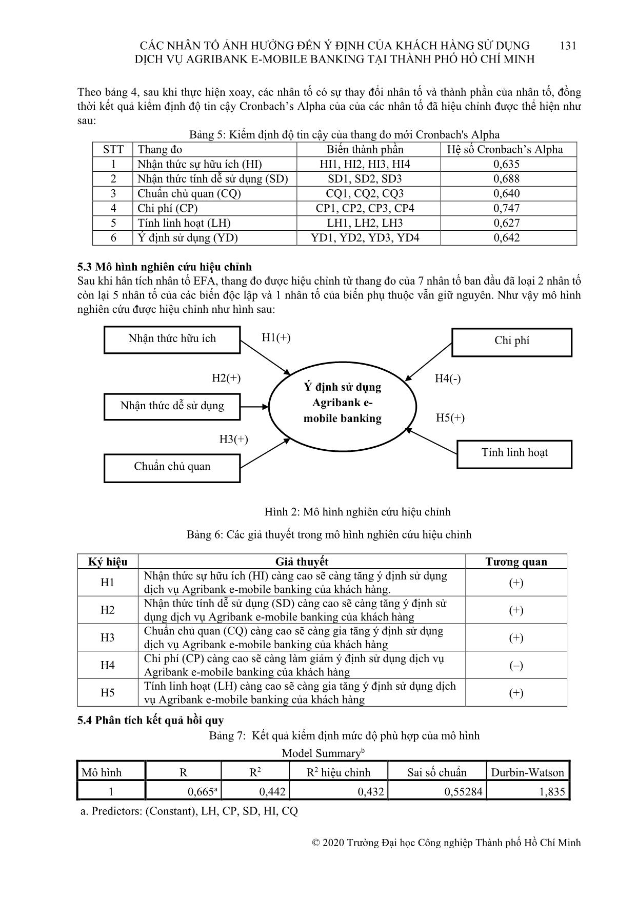 Các nhân tố ảnh hưởng đến ý định của khách hàng sử dụng dịch vụ Agribank E-Mobile banking tại thành phố Hồ Chí Minh trang 9