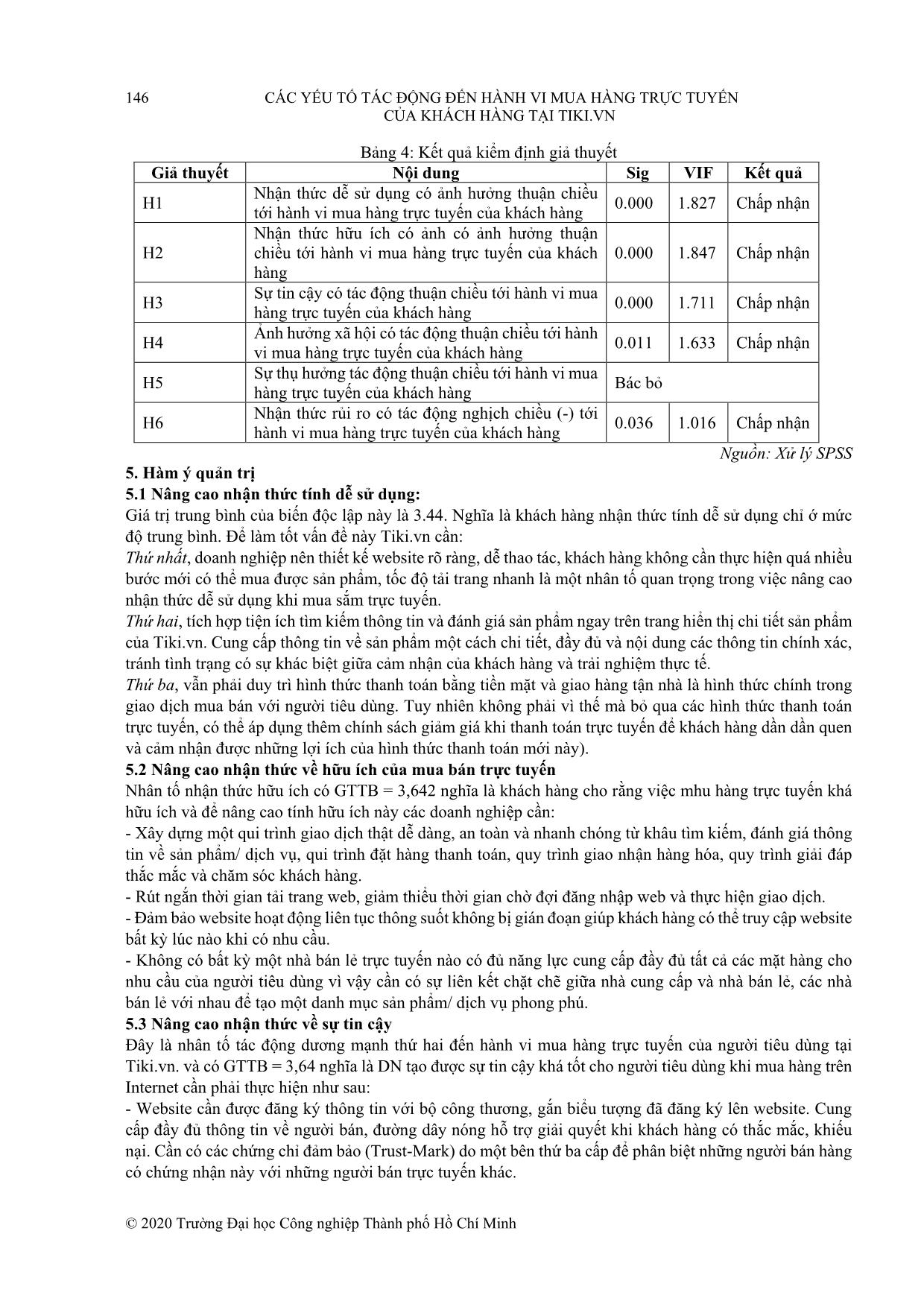 Các yếu tố tác động đến hành vi mua hàng trực tuyến của khách hàng tại Tiki.vn trang 8