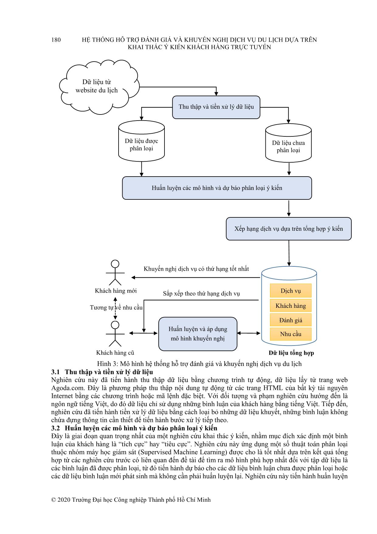 Hệ thống hỗ trợ đánh giá và khuyến nghị dịch vụ du lịch dựa trên khai thác ý kiến khách hàng trực tuyến trang 6
