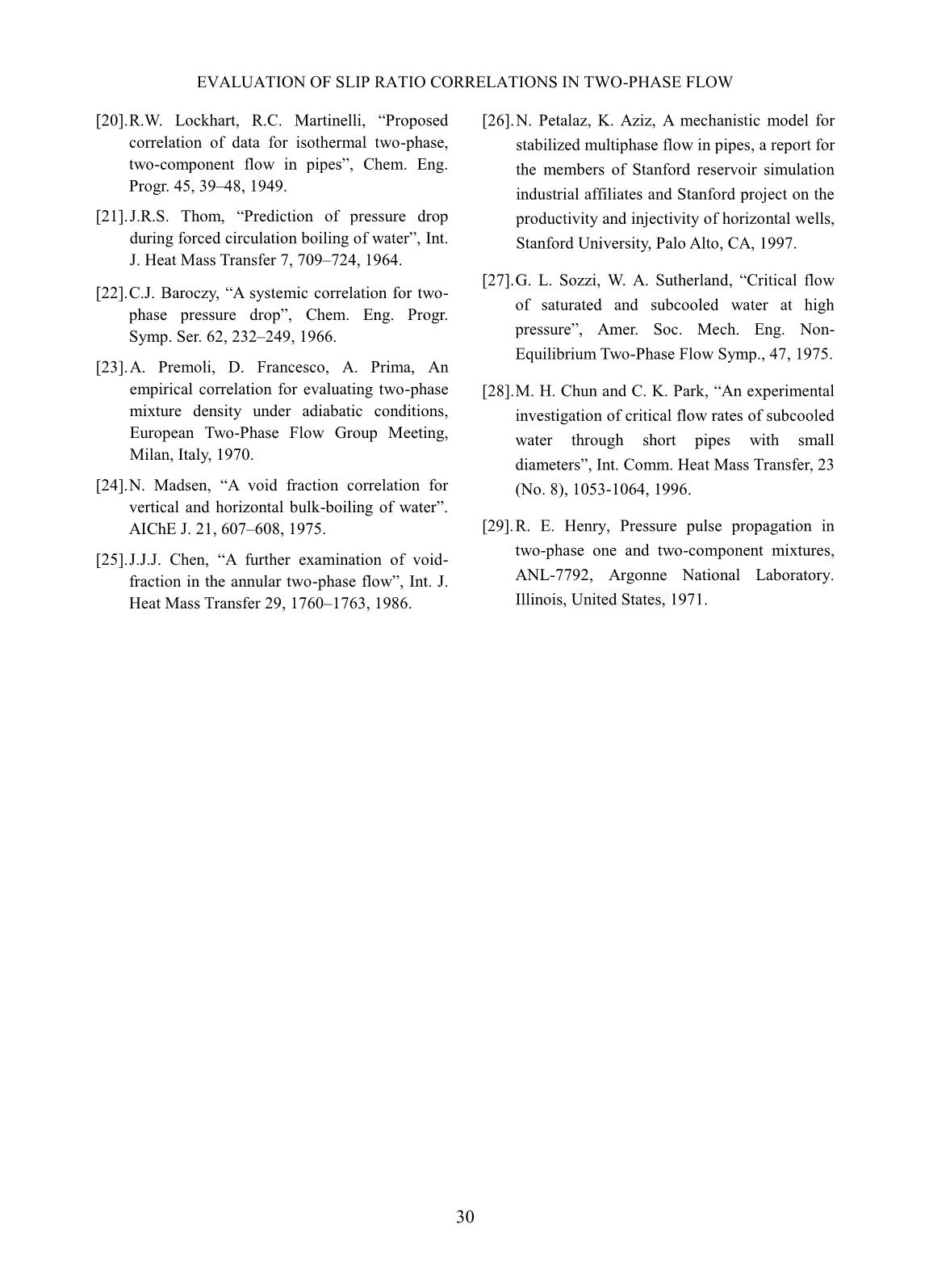 Evaluation of slip ratio correlations in two-phase flow trang 10