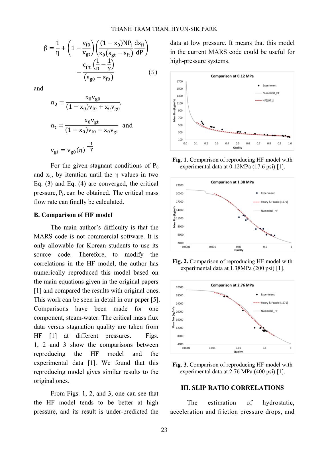 Evaluation of slip ratio correlations in two-phase flow trang 3