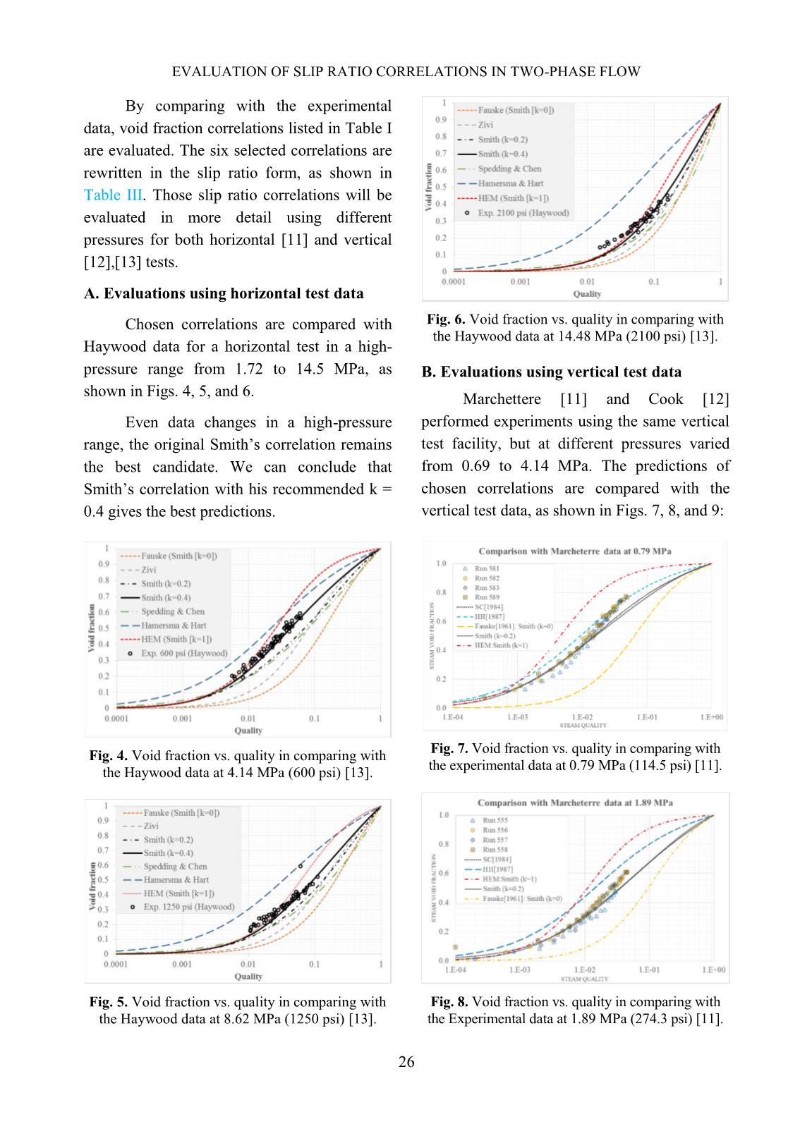 Evaluation of slip ratio correlations in two-phase flow trang 6