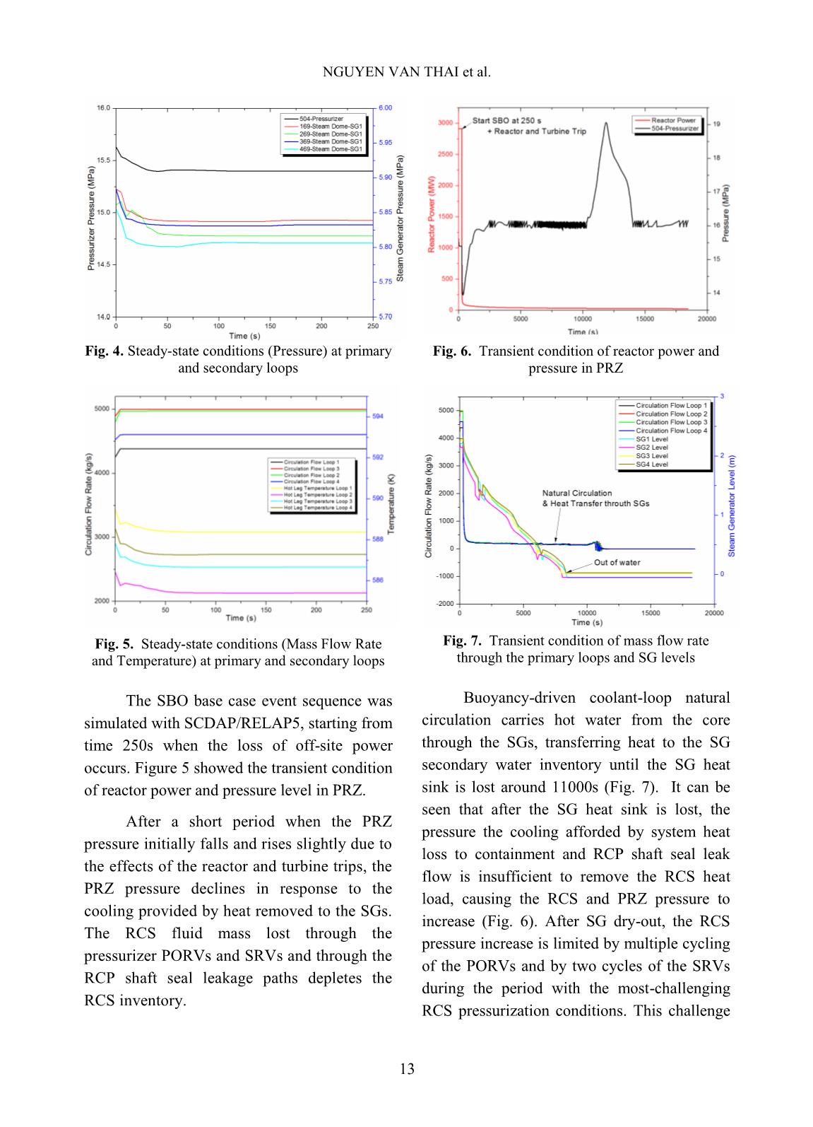 Evaluation of the Potential for Containment Bypass due to Steam Generator Tube Rupture in VVER-1000/V320 Reactor during Extended SBO sequence using SCDAP/RELAP5 code trang 5