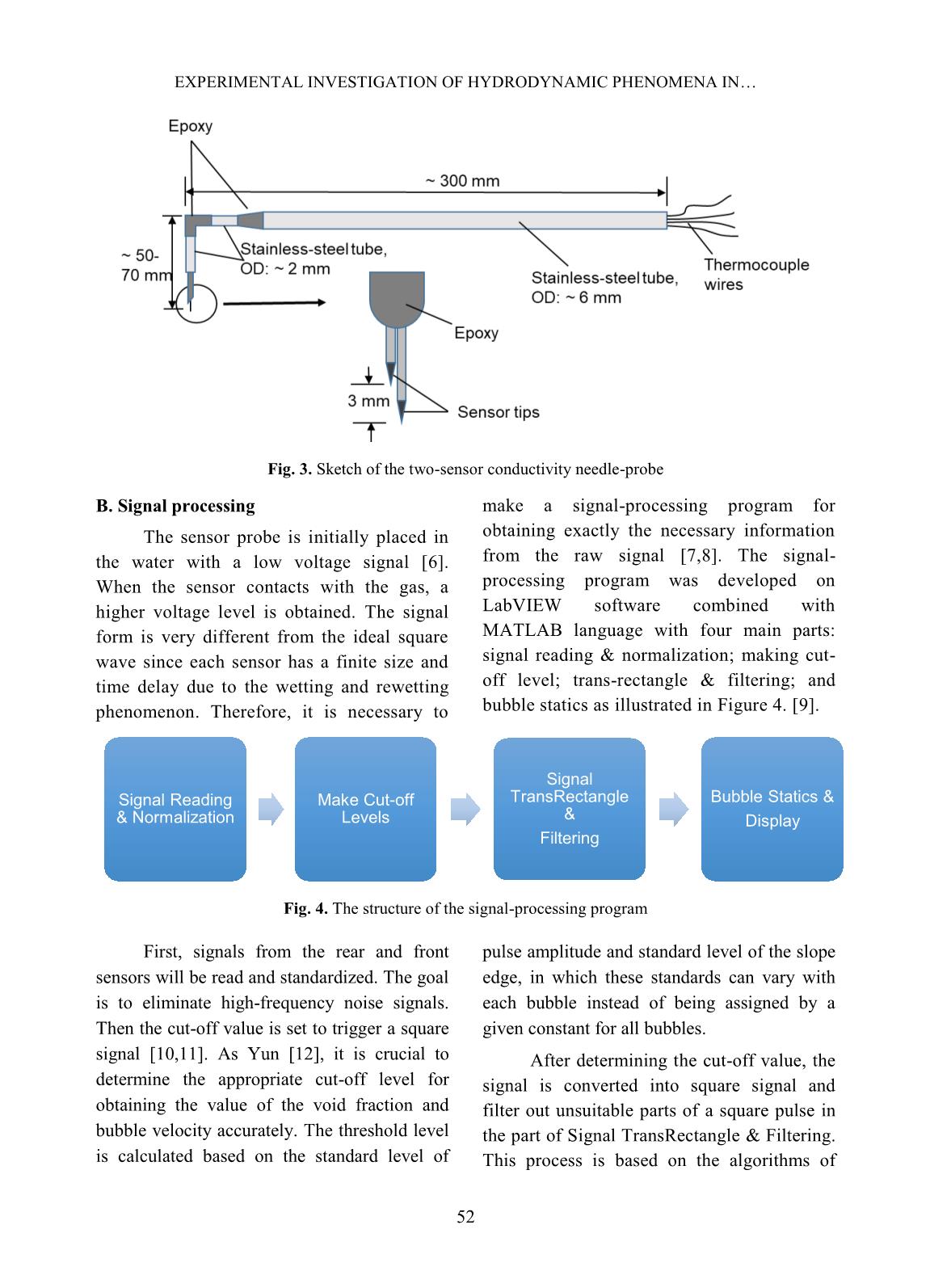 Experimental investigation of hydrodynamic phenomena in vertical-upward adiabatic two-phase Flow Conditions trang 4