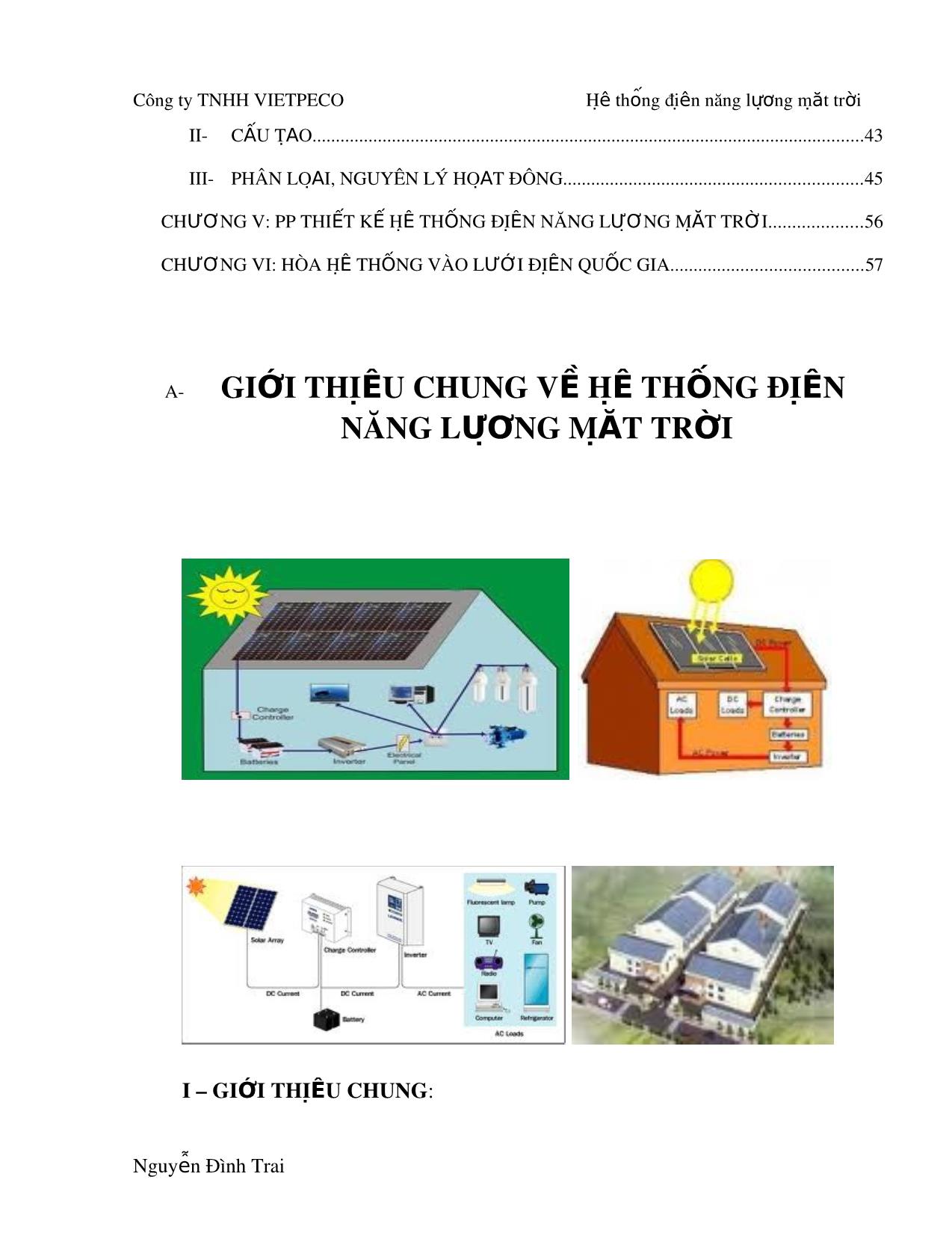 Giáo trình Hệ thống năng lượng mặt trời trang 3