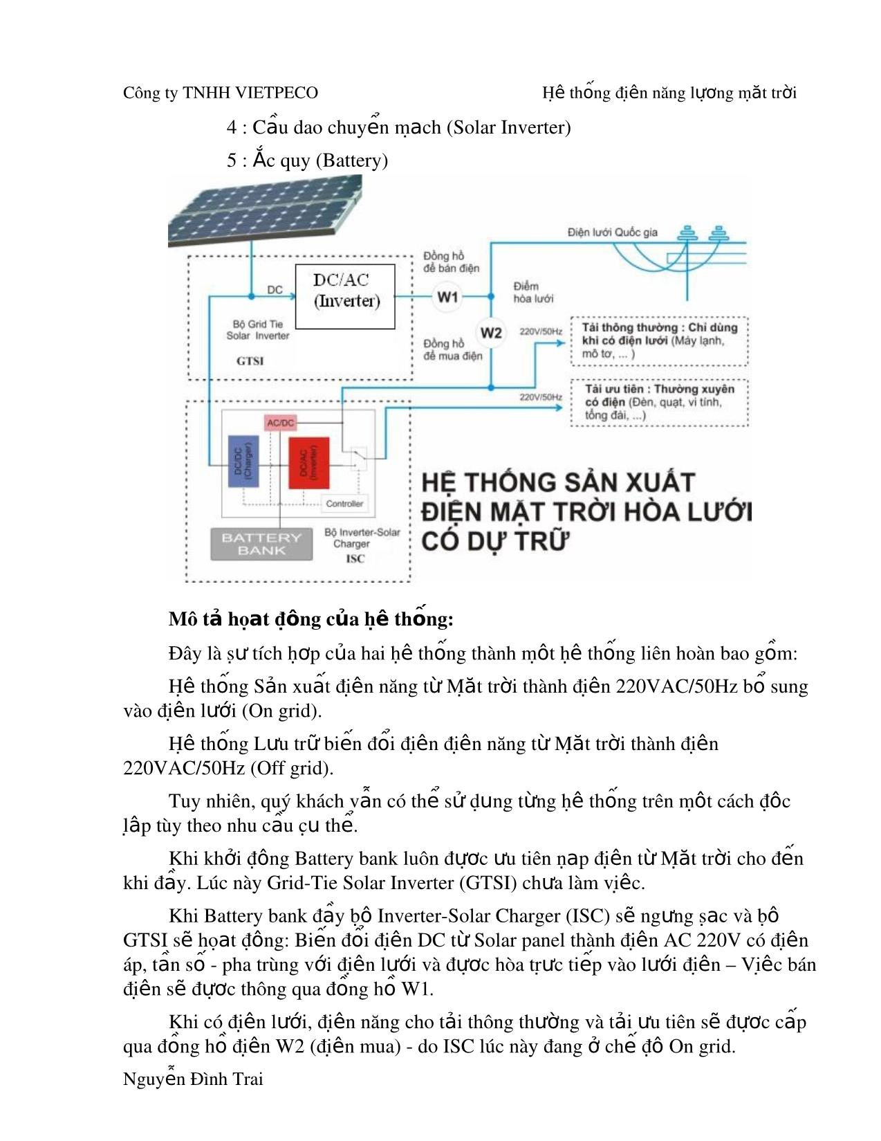 Giáo trình Hệ thống năng lượng mặt trời trang 7