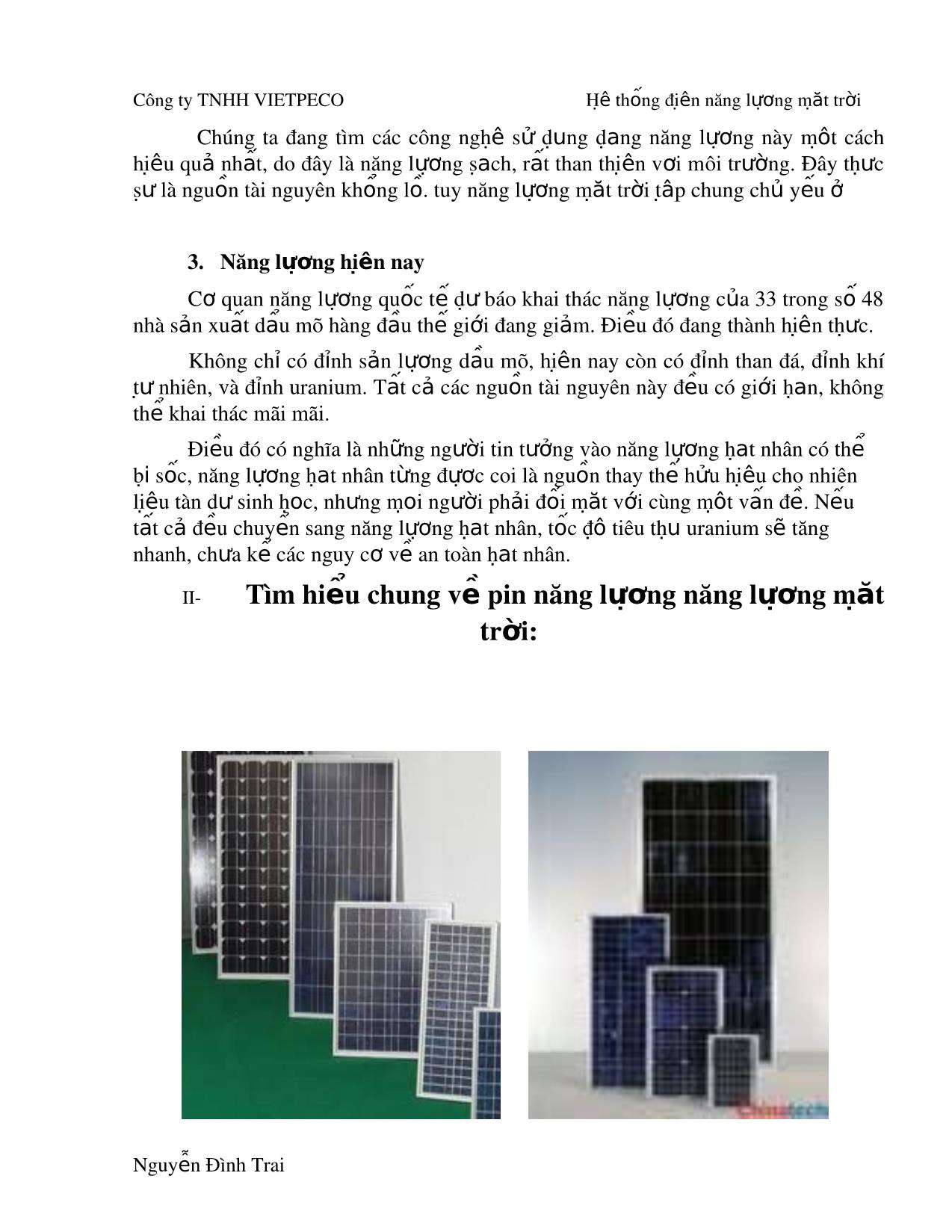 Giáo trình Hệ thống năng lượng mặt trời trang 9