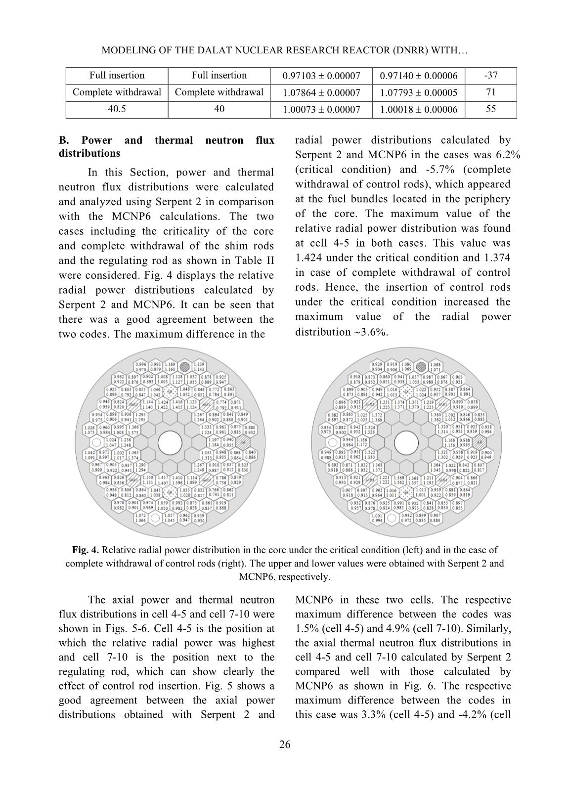 Modeling of the Dalat Nuclear Research Reactor (DNRR) with the Serpent 2 Monte Carlo code trang 6