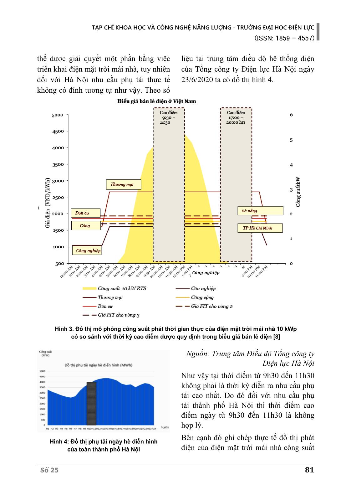 Đánh giá tác động của biểu giá bán lẻ điện tới phát triển điện mặt trời mái nhà tại Việt Nam trang 8