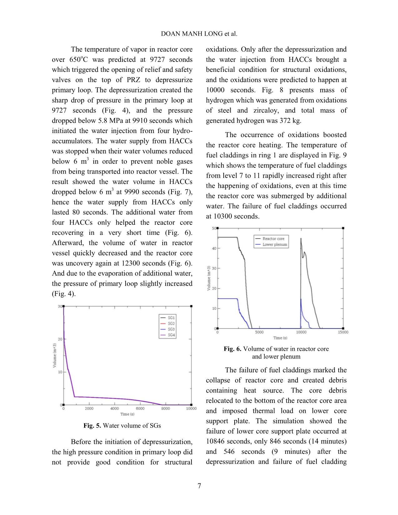 Analysis of in-vessel accident progression in VVER1000 NPP during SBO accident with external reactor vessel cooling method trang 7