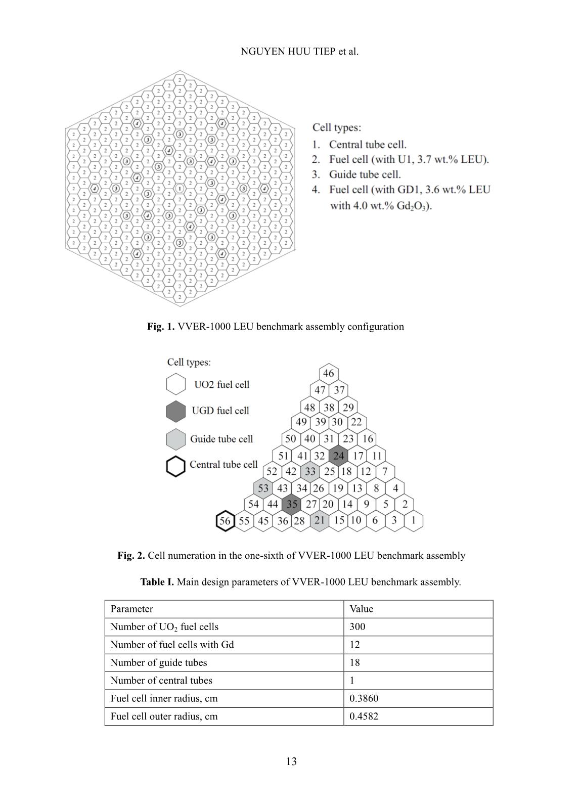 Burnup calculation of the OECD VVER-1000 LEU benchmark assembly using MCNP6 and SRAC2006 trang 4