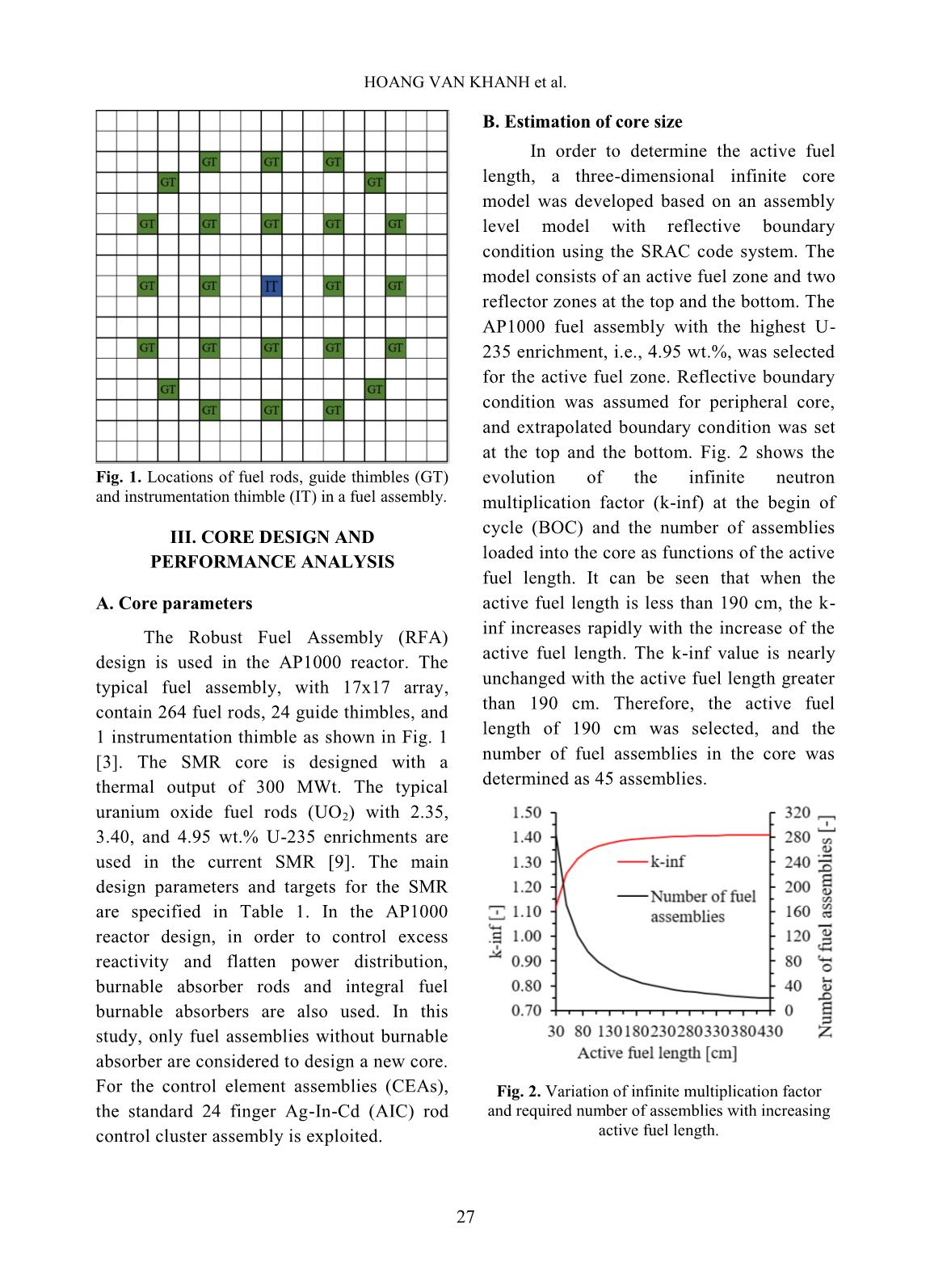 Conceptual design of a small-pressurized water reactor using the AP1000 fuel assembly design trang 3