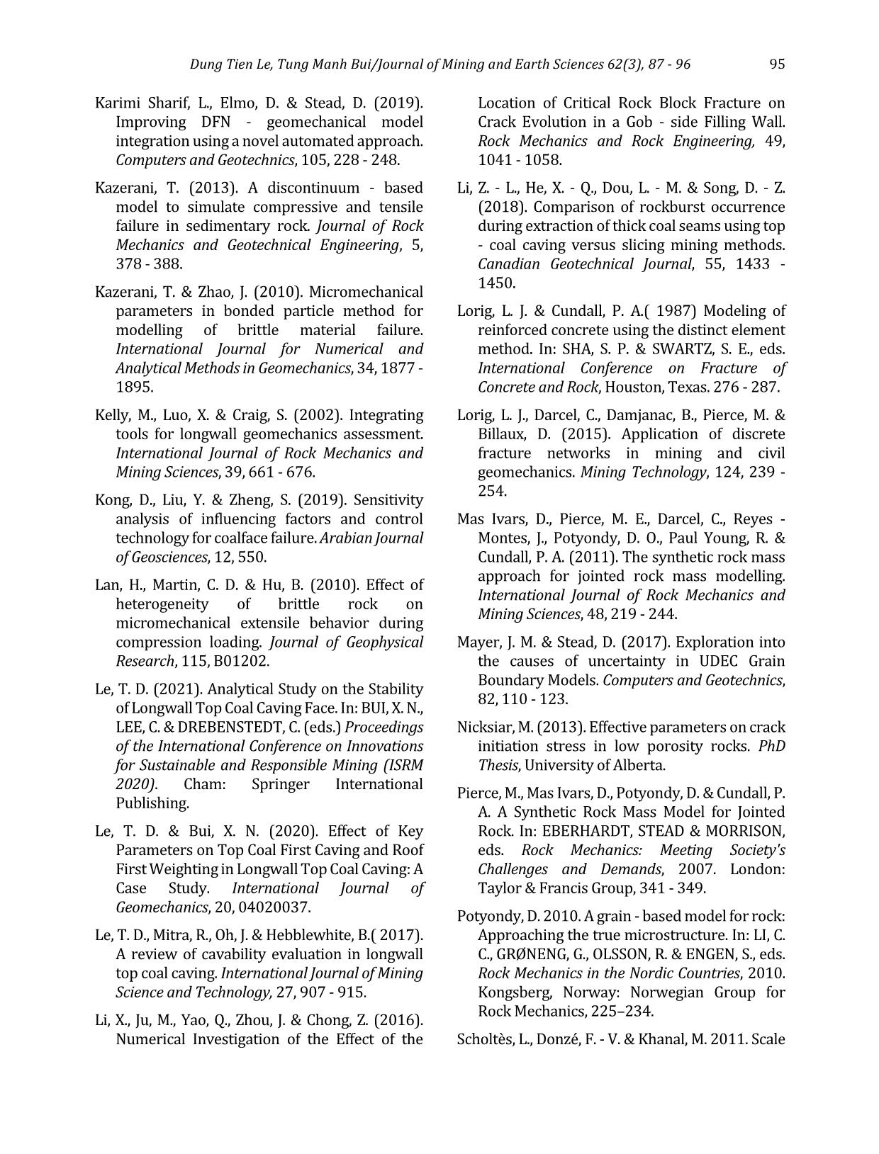 Numerical modelling techniques for studying longwall geotechnical problems under realistic geological structures trang 9