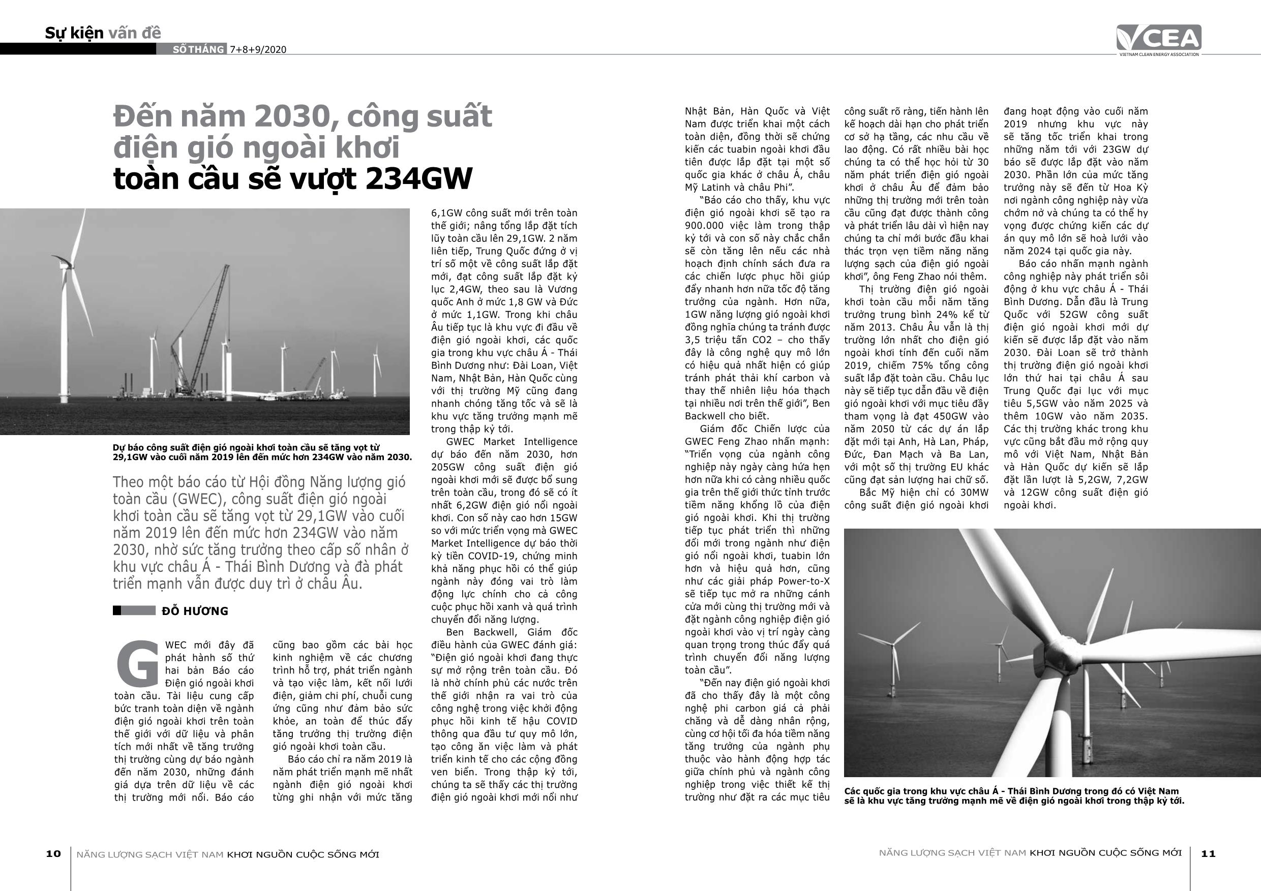 Tạp chí Năng lượng sạch Việt Nam - Số 45 - Tháng 7+8+9/2020 trang 6