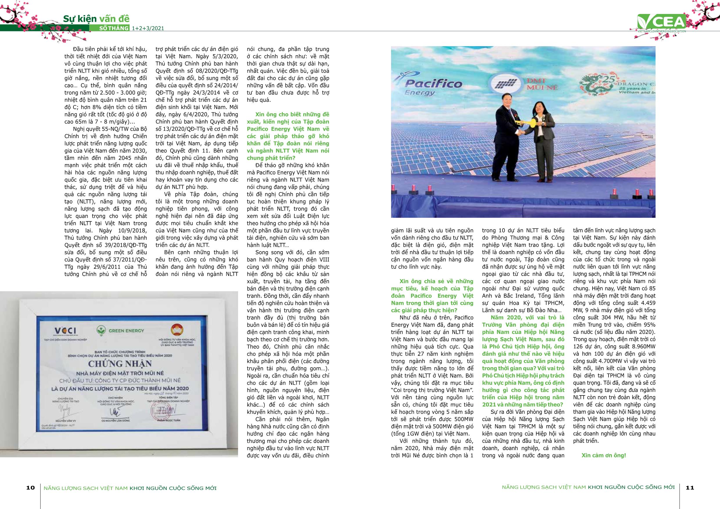 Tạp chí Năng lượng sạch Việt Nam - Số 47 - Tháng 1+2+3/2021 trang 6