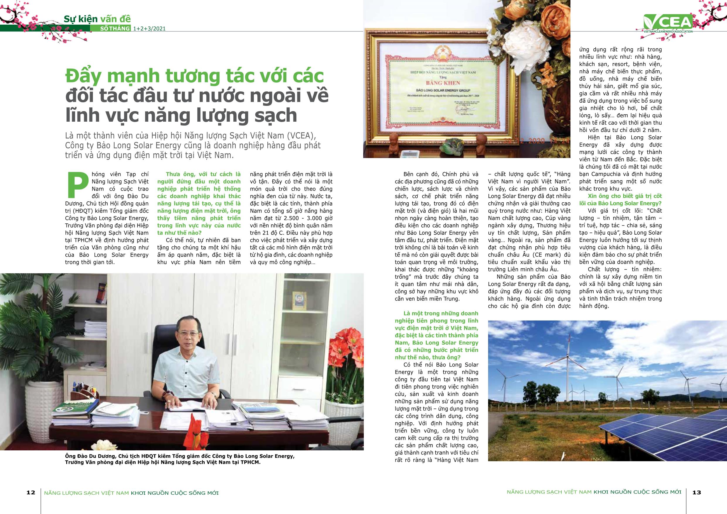 Tạp chí Năng lượng sạch Việt Nam - Số 47 - Tháng 1+2+3/2021 trang 7