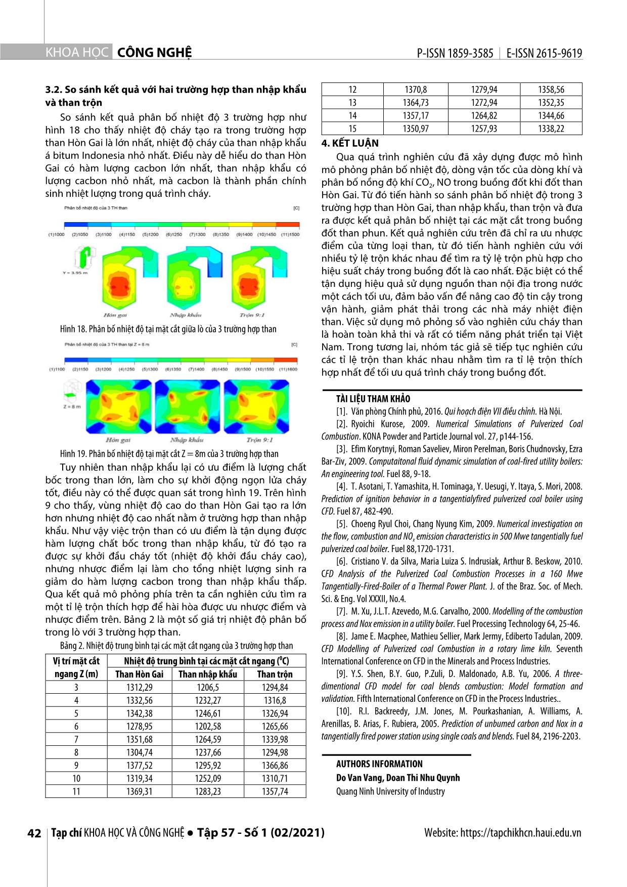 Ứng dụng mô phỏng số nghiên cứu quá trình cháy than trong lò hơi nhà máy nhiệt điện trang 5