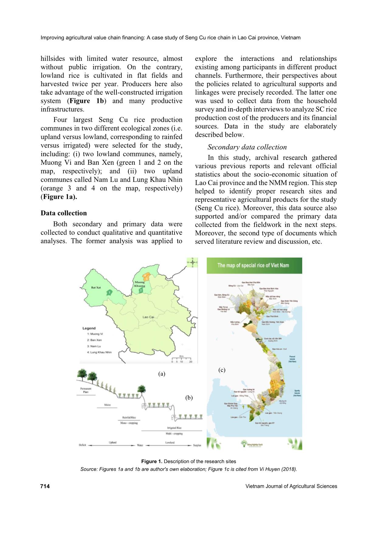 Improving agricultural value chain financing: A case study of Seng Cu rice chain in Lao Cai province, Vietnam trang 3