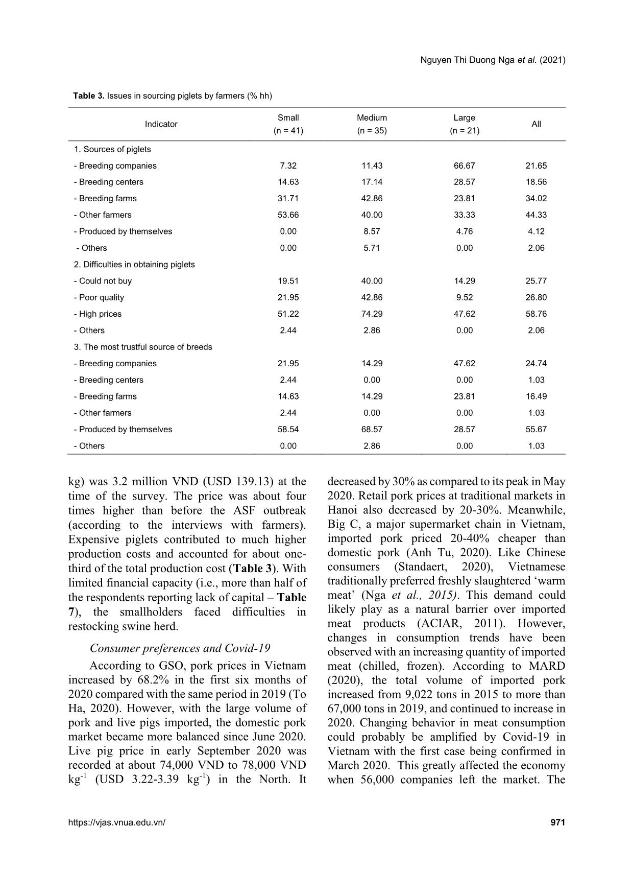 Swine production and challenges in Vietnam after african swine fever: A case study in Peri-Urban Hanoi, Vietnam trang 7