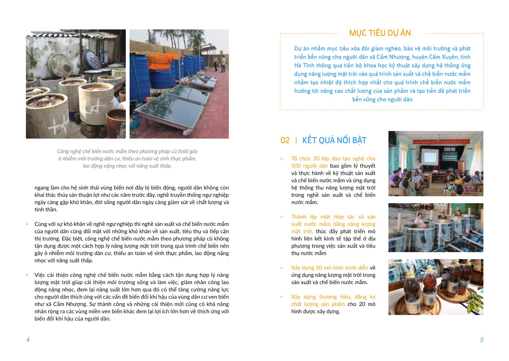 Dự án Ứng dụng năng lượng mặt trời trong sản xuất nước mắm tại xã Cẩm Nhượng, huyện Cẩm Xuyên, Hà Tĩnh trang 3