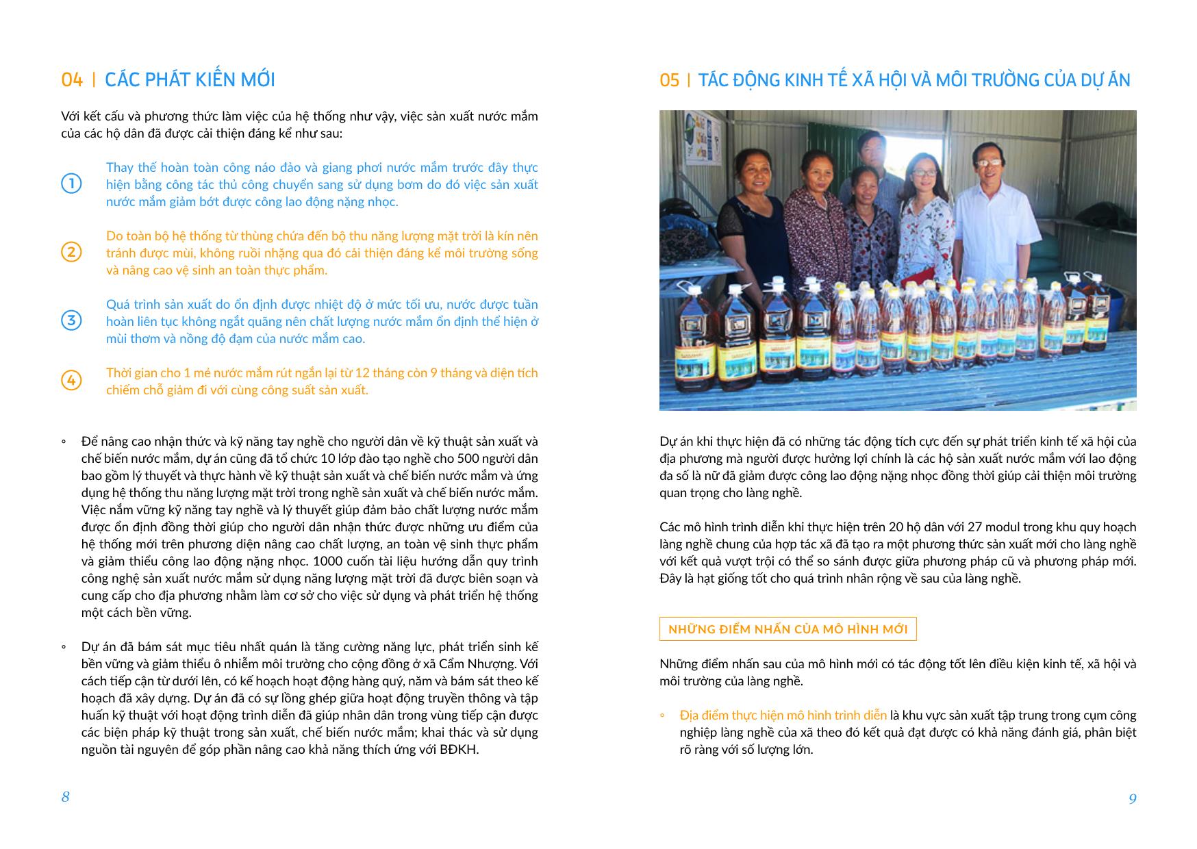 Dự án Ứng dụng năng lượng mặt trời trong sản xuất nước mắm tại xã Cẩm Nhượng, huyện Cẩm Xuyên, Hà Tĩnh trang 5