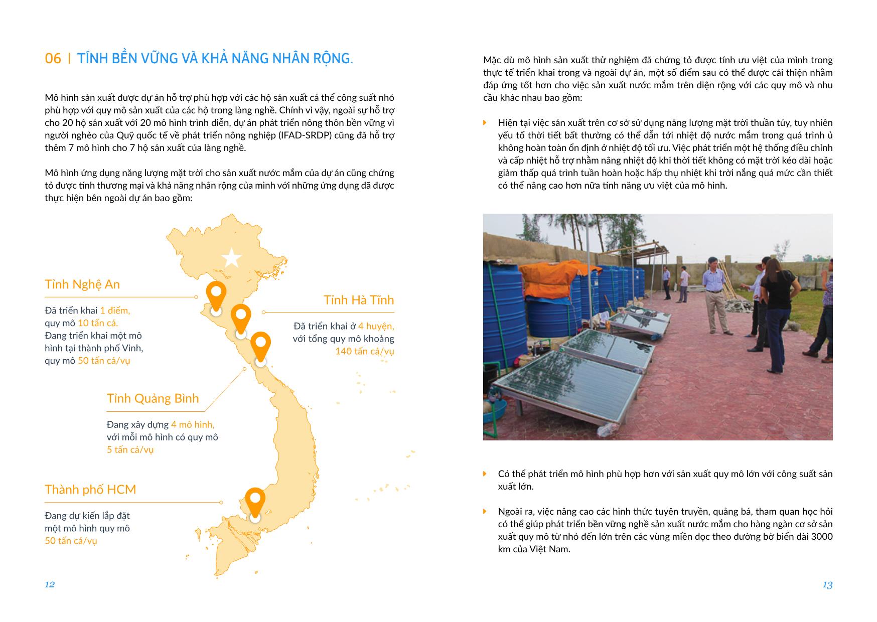 Dự án Ứng dụng năng lượng mặt trời trong sản xuất nước mắm tại xã Cẩm Nhượng, huyện Cẩm Xuyên, Hà Tĩnh trang 7