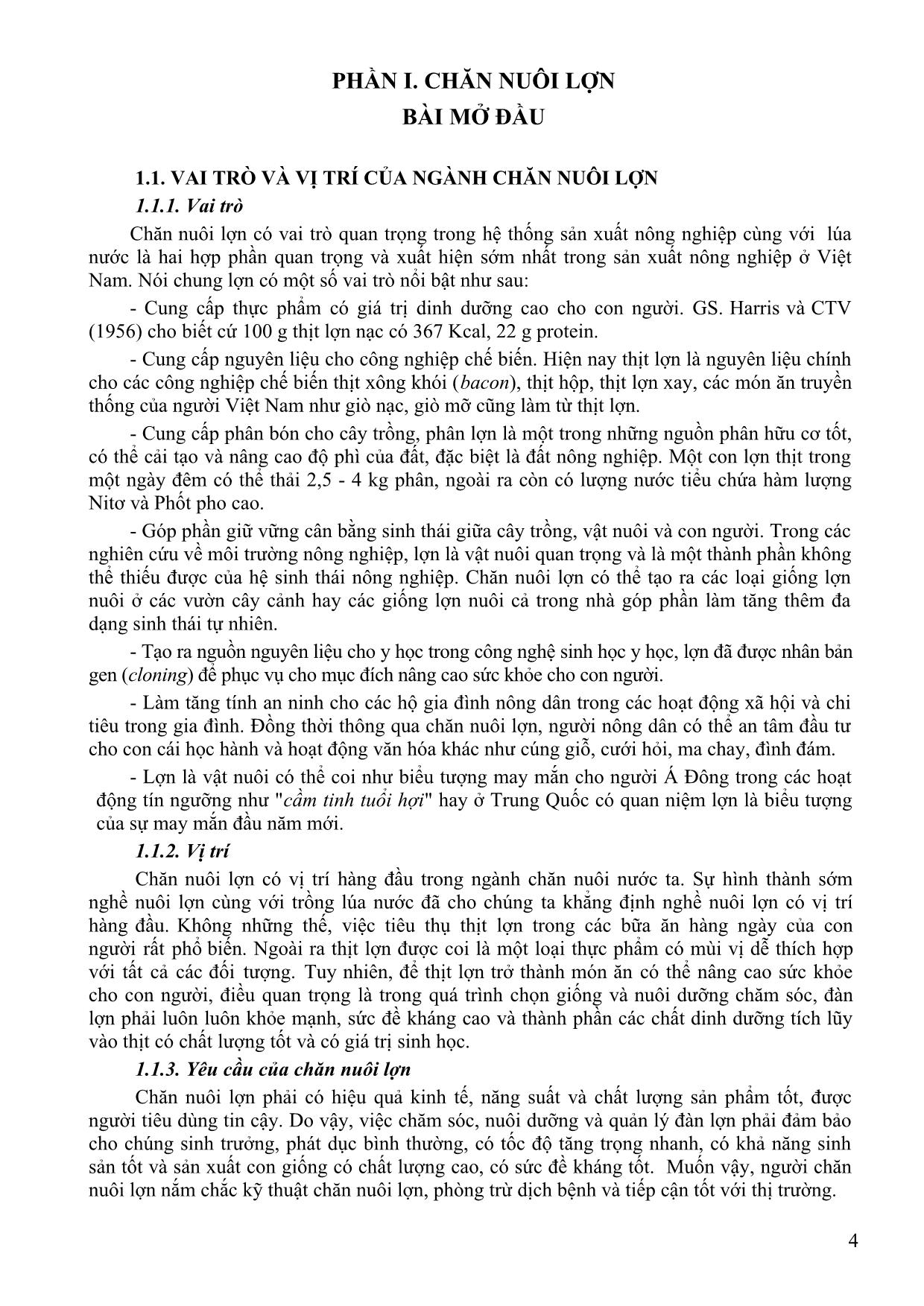 Bài giảng Chăn nuôi chuyên khoa - Dương Thị Thảo Chinh trang 3