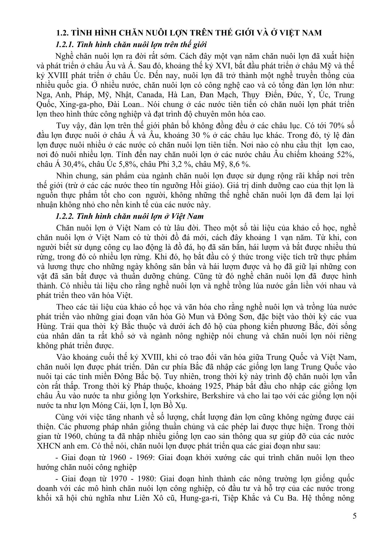 Bài giảng Chăn nuôi chuyên khoa - Dương Thị Thảo Chinh trang 4