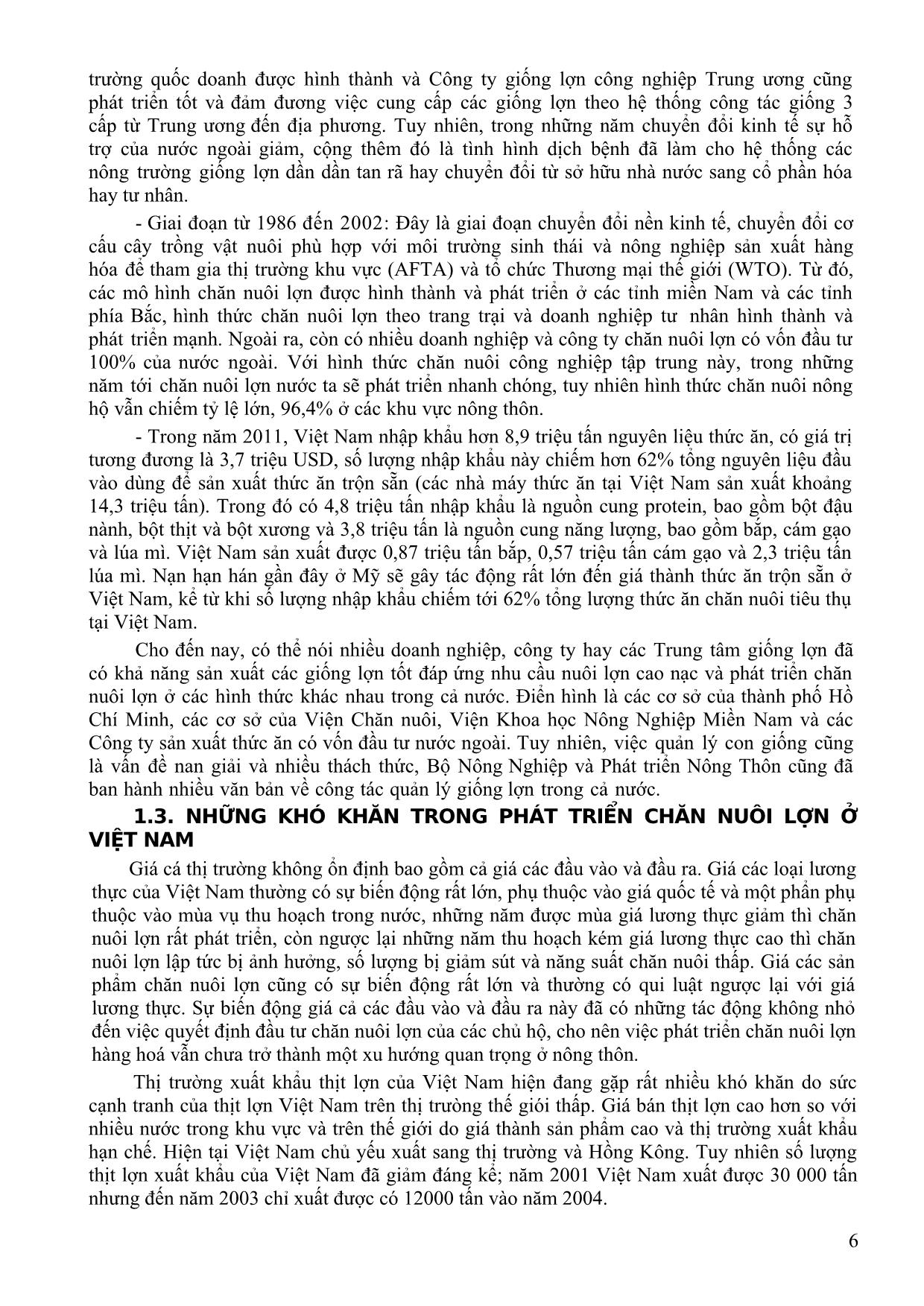 Bài giảng Chăn nuôi chuyên khoa - Dương Thị Thảo Chinh trang 5