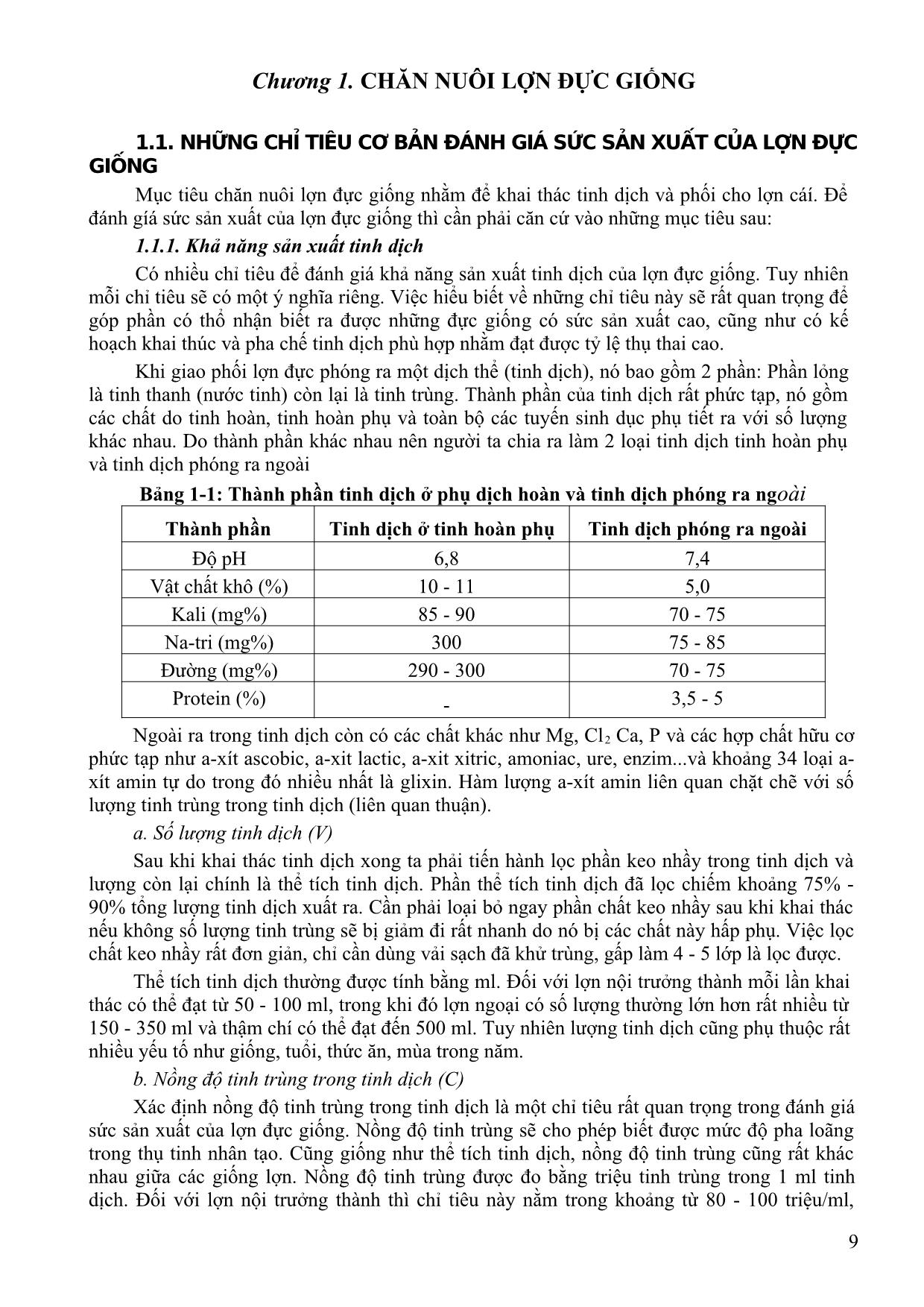 Bài giảng Chăn nuôi chuyên khoa - Dương Thị Thảo Chinh trang 8