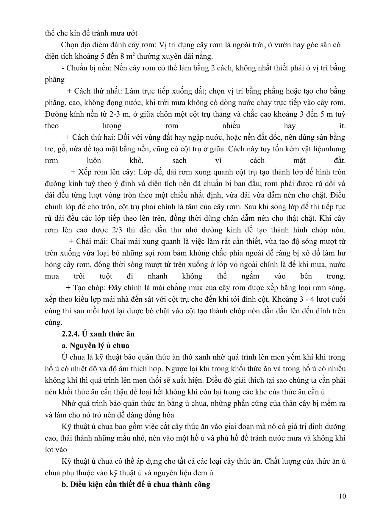 Bài giảng Chăn nuôi thú y trang 10