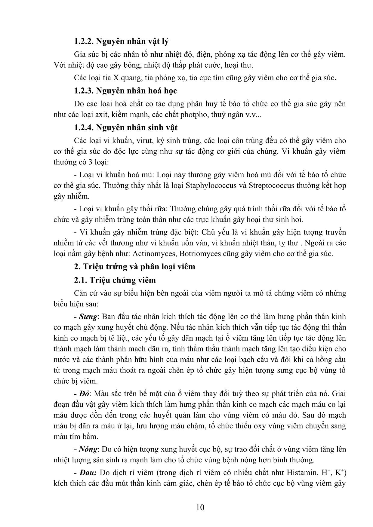 Giáo trình mô đun Phòng, trị bệnh ngoại khoa thú y trang 10