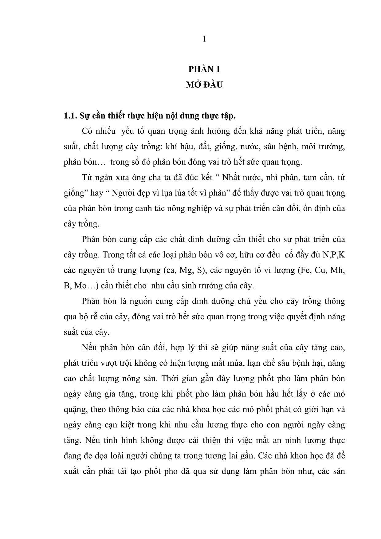 Khóa luận Chế biến và cung cấp bột xương nguyên chất có nguồn gốc từ động vật tại huyện Quản Bạ, tỉnh Hà Giang trang 9