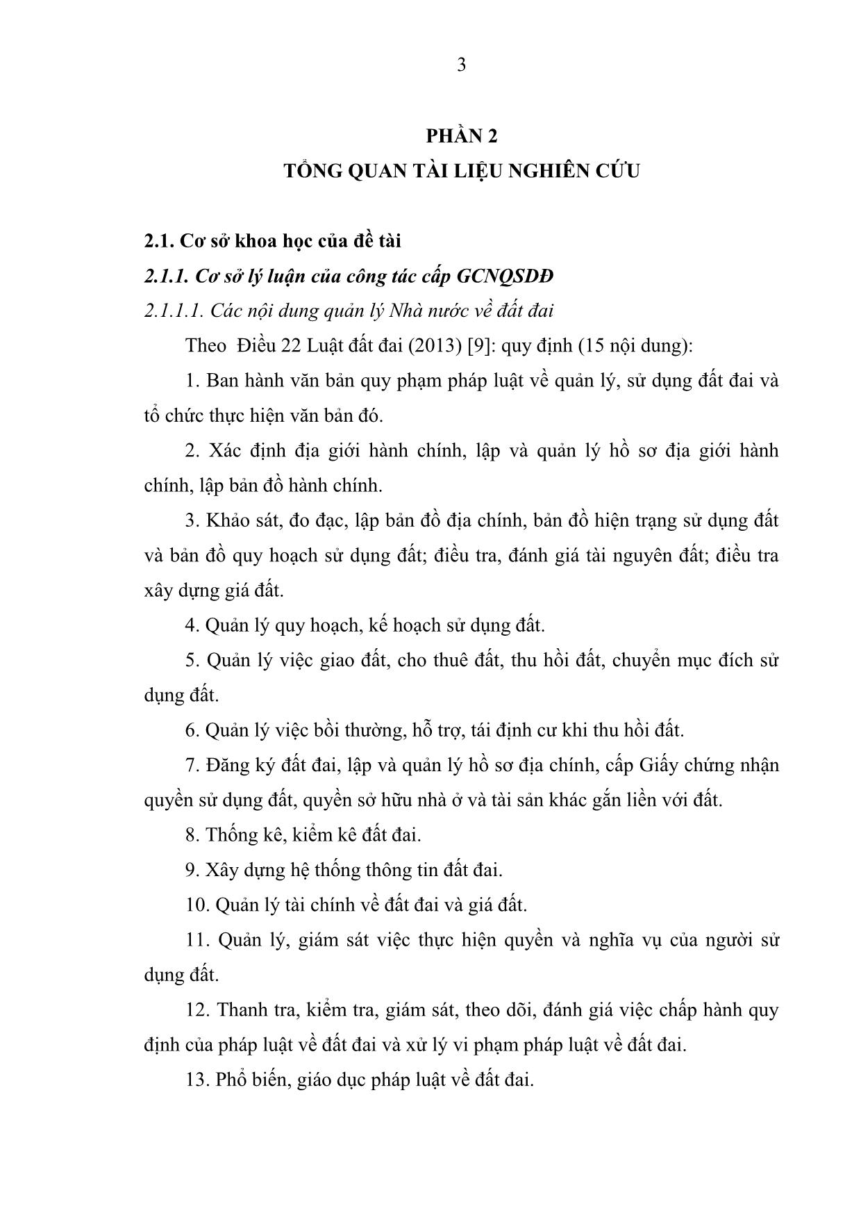 Khóa luận Đánh giá công tác cấp giấy chứng nhận quyền sử dụng đất trên địa bàn phường Hải Yên, thành phố Móng Cái, tỉnh Quảng Ninh giai đoạn 2016-2018 trang 10