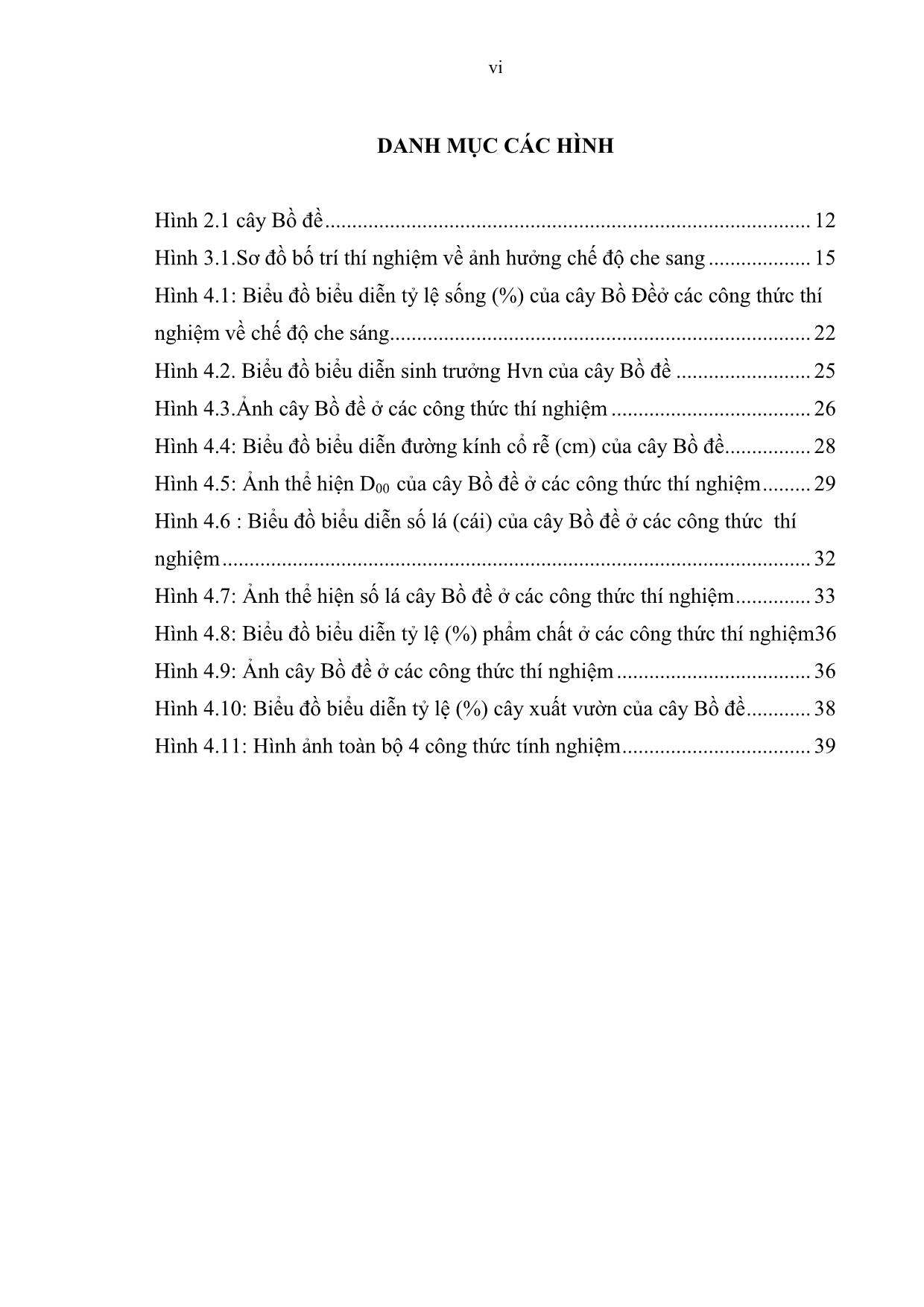 Khóa luận Nghiên cứu ảnh hưởng của chế độ che sáng đến sinh trưởng của cây Bồ Đề (Styrax tonkinensis Pierre) giai đoạn vườn ươm tại Đại học Nông Lâm Thái Nguyên trang 8