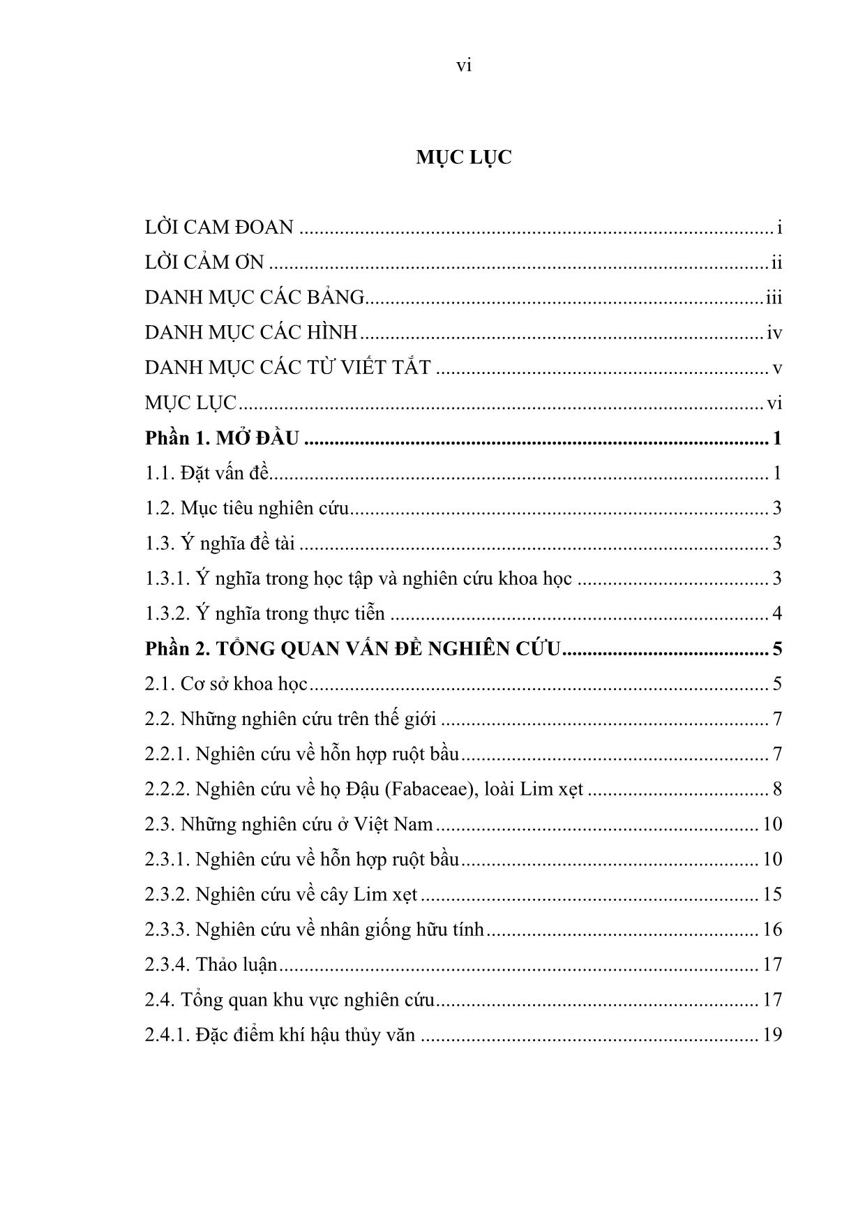 Khóa luận Nghiên cứu ảnh hưởng của hỗn hợp ruột bầu đến sinh trưởng của cây con Lim xẹt (Peltophorum tonkinensis A.Chev) trong giai đoạn vườn ươm tại trường Đại học Nông Lâm Thái Nguyên trang 8